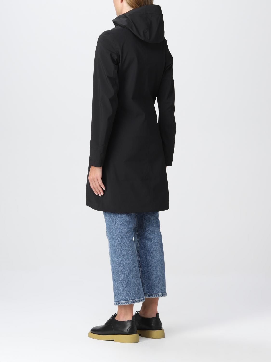 K-WAY CHAQUETA: Abrigo mujer K-way, Negro - Img 2