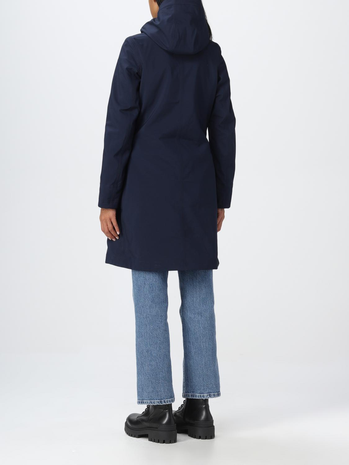 K-WAY CHAQUETA: Abrigo mujer K-way, Azul Oscuro - Img 2