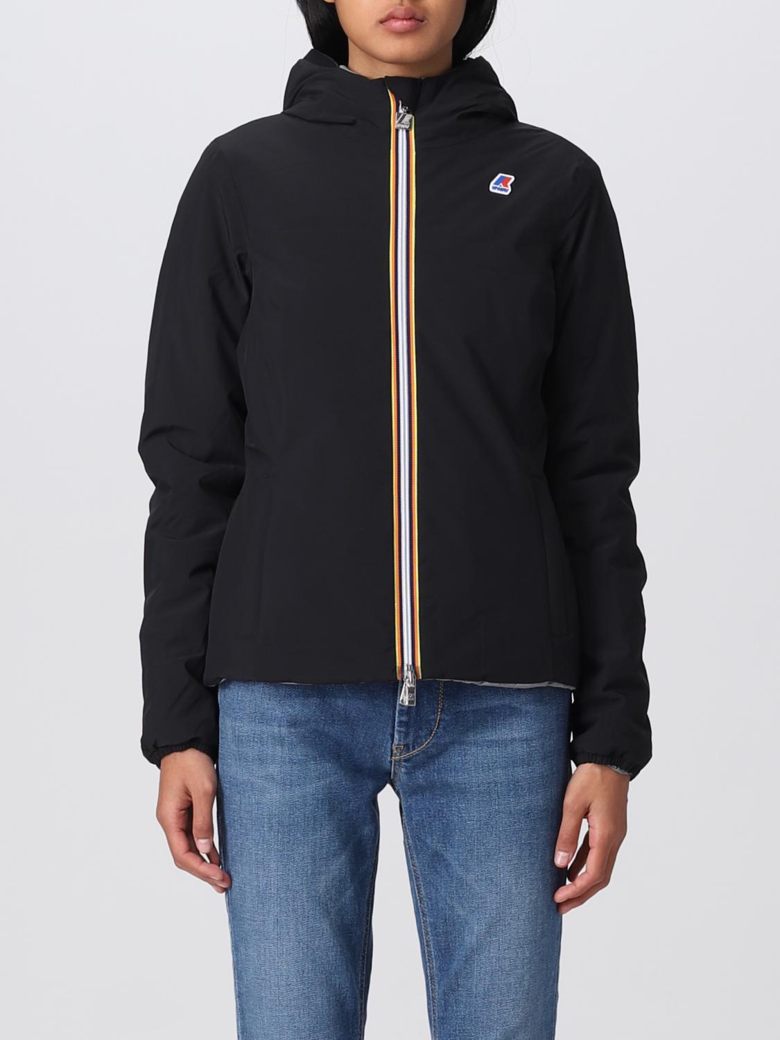 K-WAY CHAQUETA: Chaqueta mujer K-way, Negro - Img 1