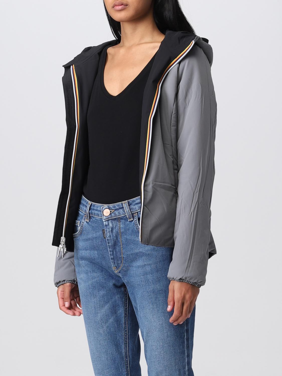 K-WAY CHAQUETA: Chaqueta mujer K-way, Negro - Img 3
