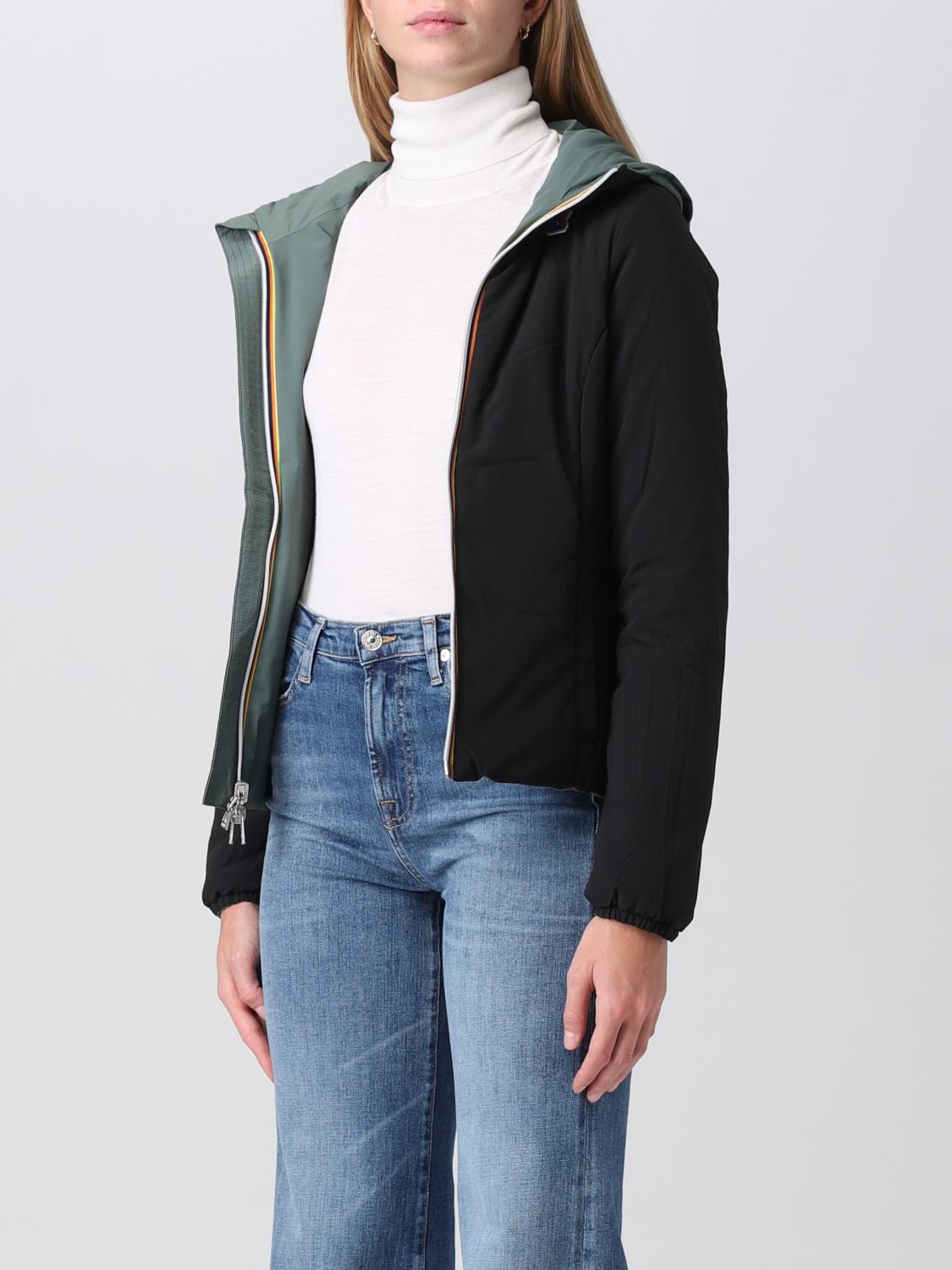 K-WAY CHAQUETA: Chaqueta mujer K-way, Verde - Img 3