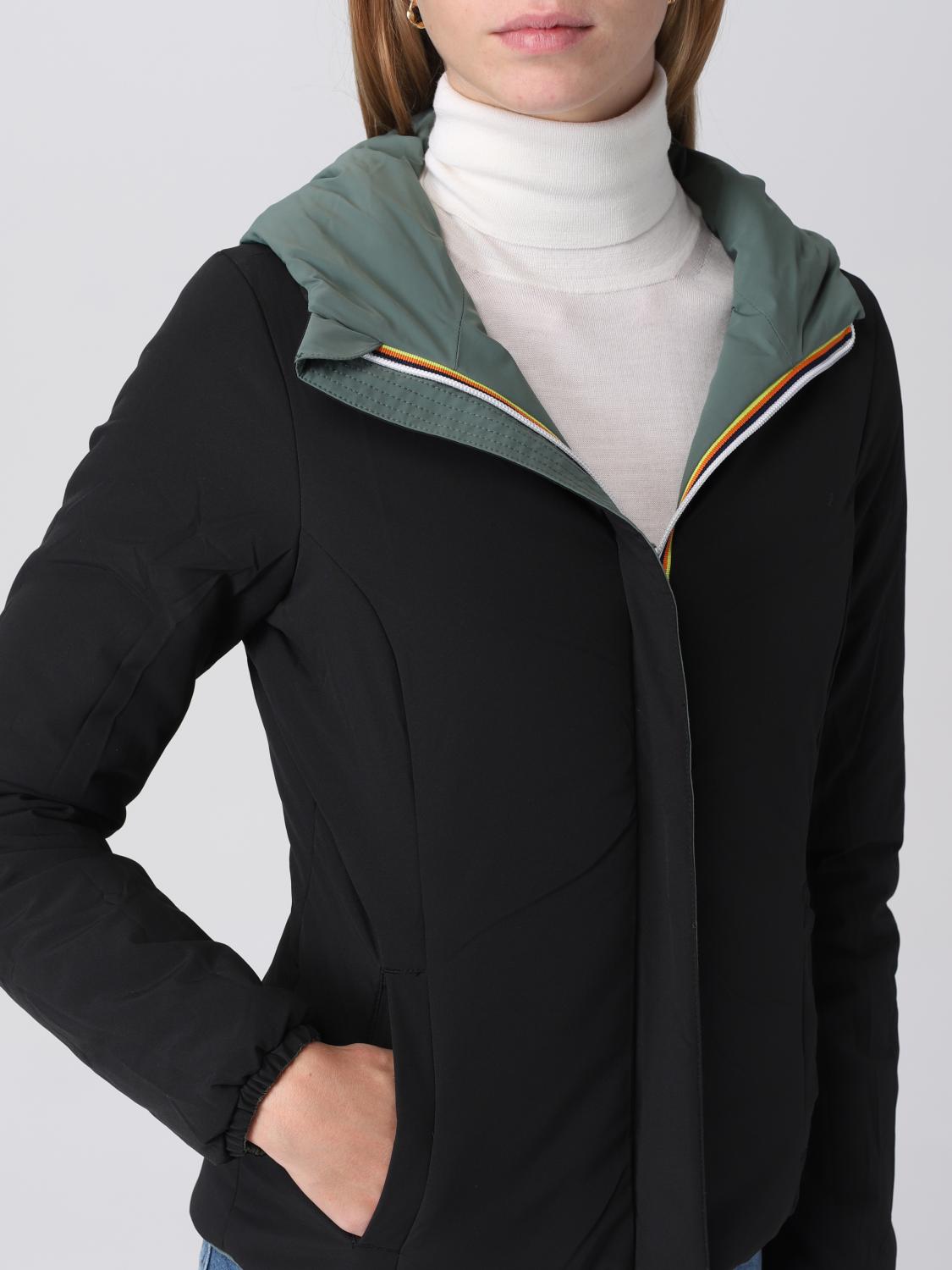 K-WAY CHAQUETA: Chaqueta mujer K-way, Verde - Img 4