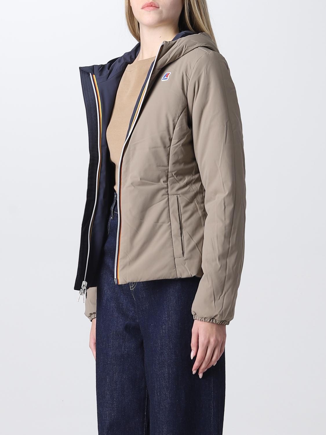 K-WAY CHAQUETA: Chaqueta mujer K-way, Azul Oscuro 1 - Img 3