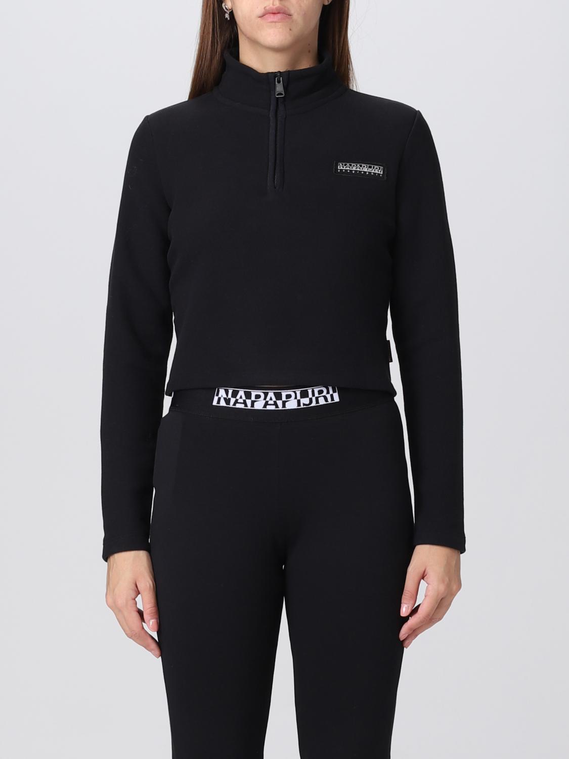 NAPAPIJRI SUDADERA: Sudadera mujer Napapijri, Negro - Img 1