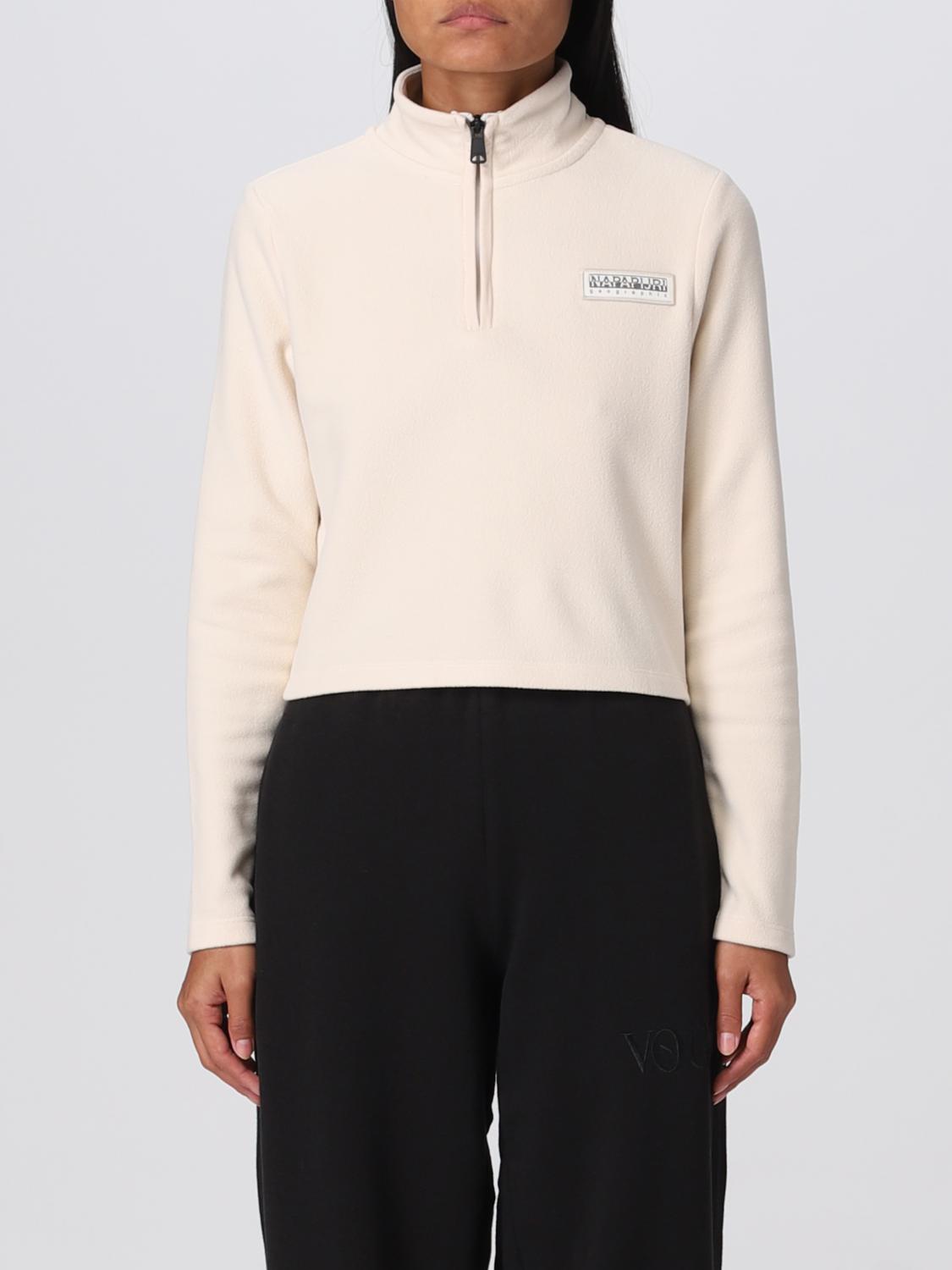 NAPAPIJRI SUDADERA: Sudadera mujer Napapijri, Marfil - Img 1