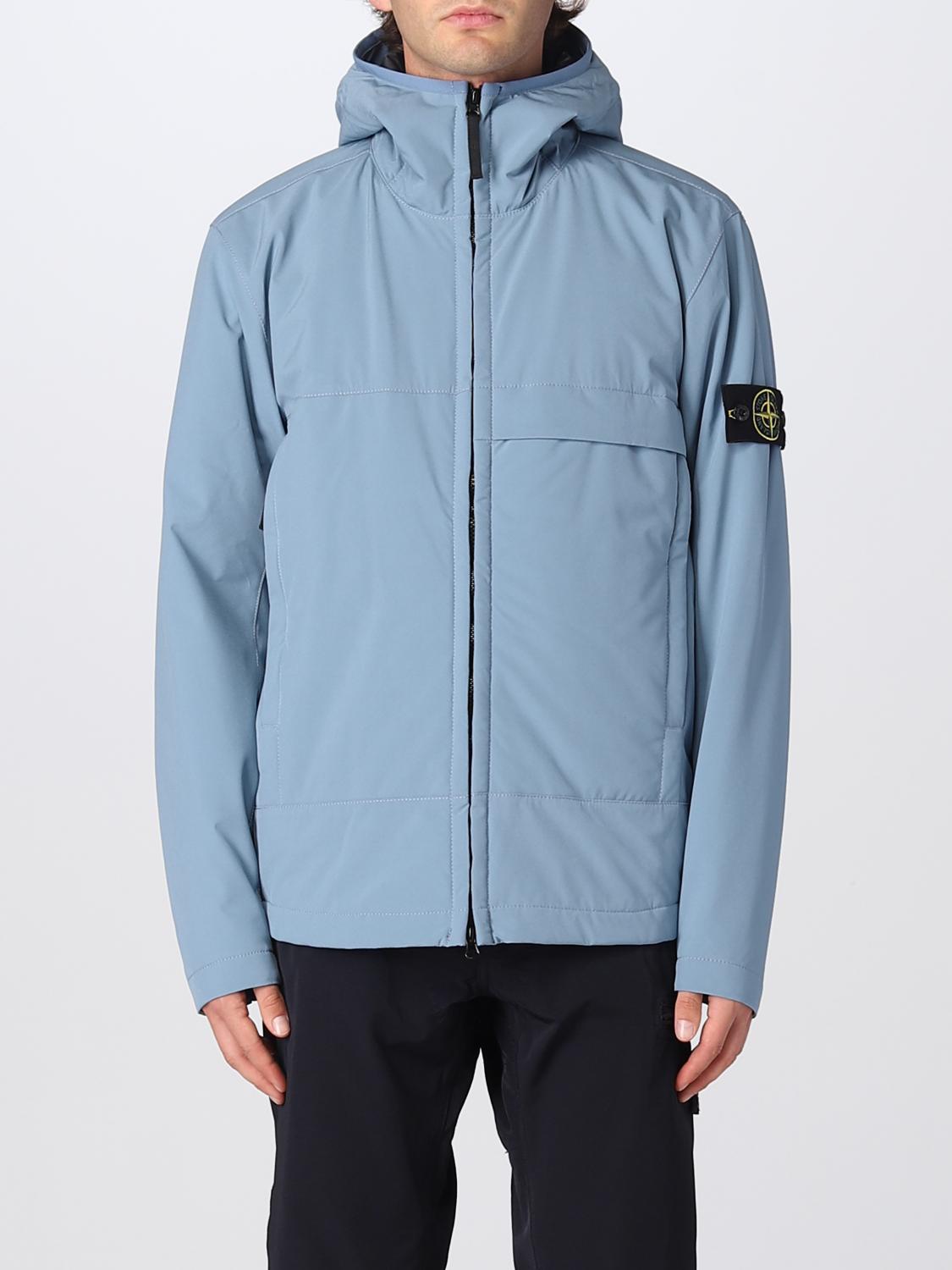 STONE ISLAND КУРТКА: Куртка Мужское Stone Island, Сизый - Img 1