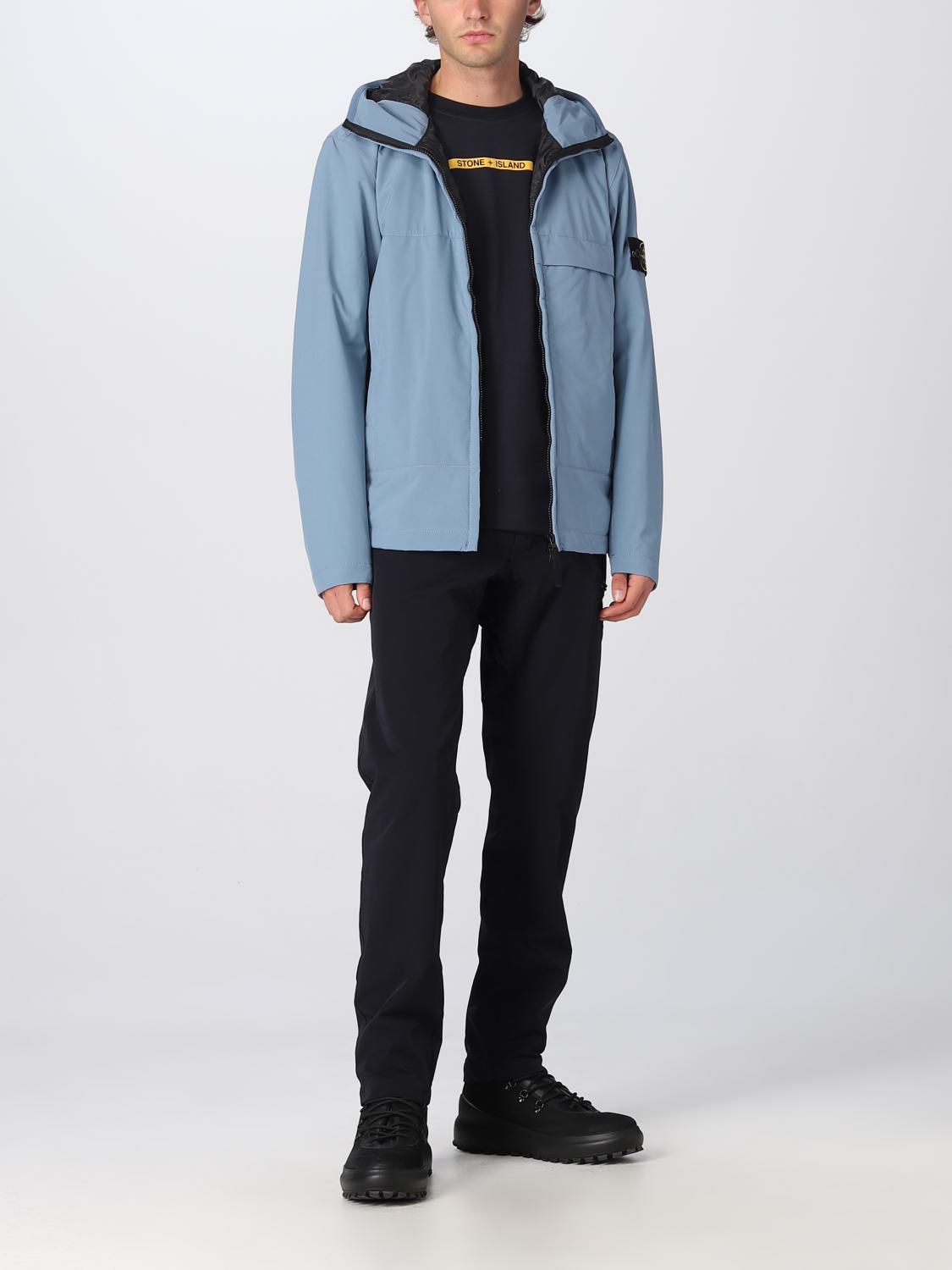 STONE ISLAND КУРТКА: Куртка Мужское Stone Island, Сизый - Img 2