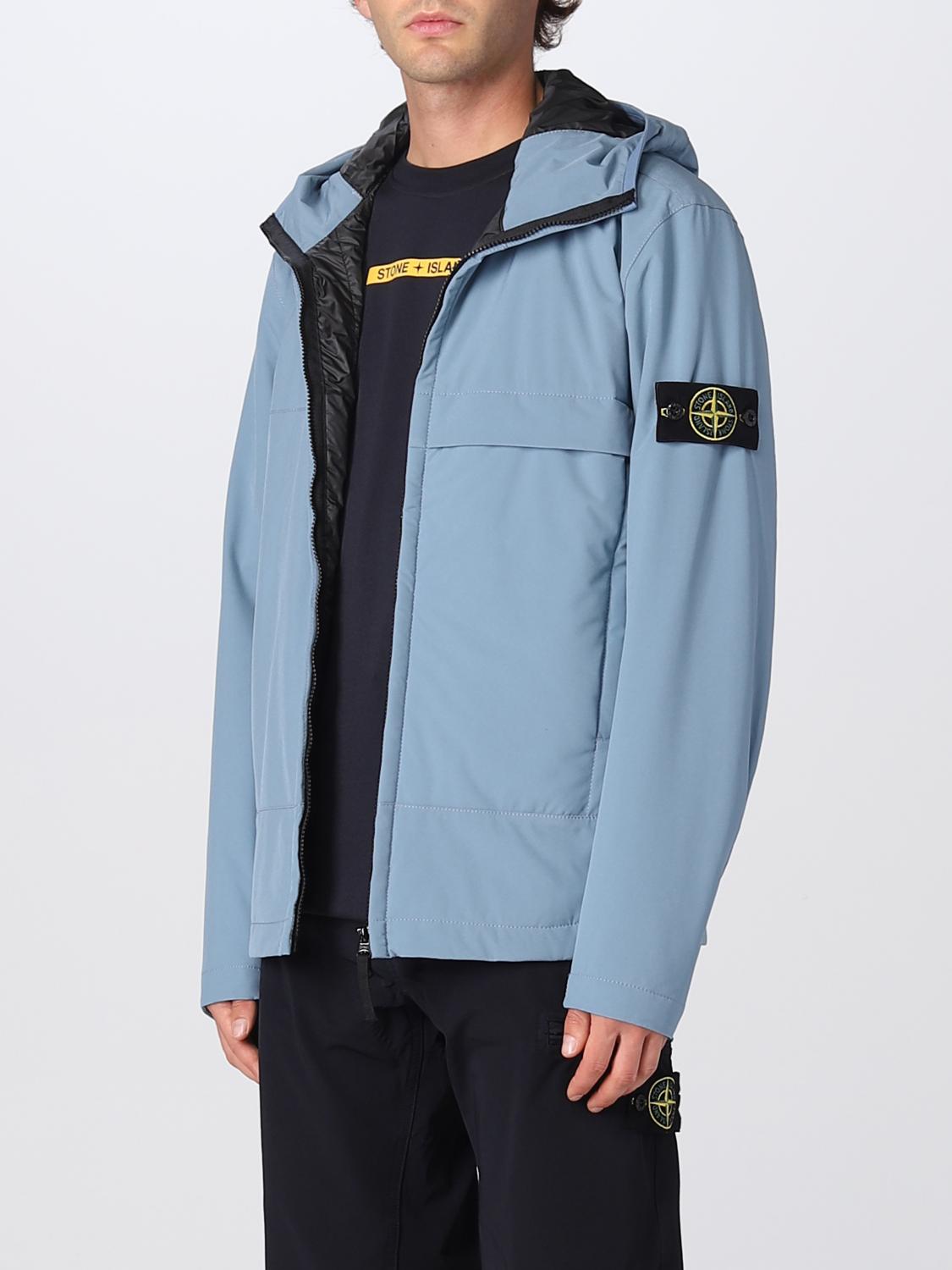 STONE ISLAND КУРТКА: Куртка Мужское Stone Island, Сизый - Img 4