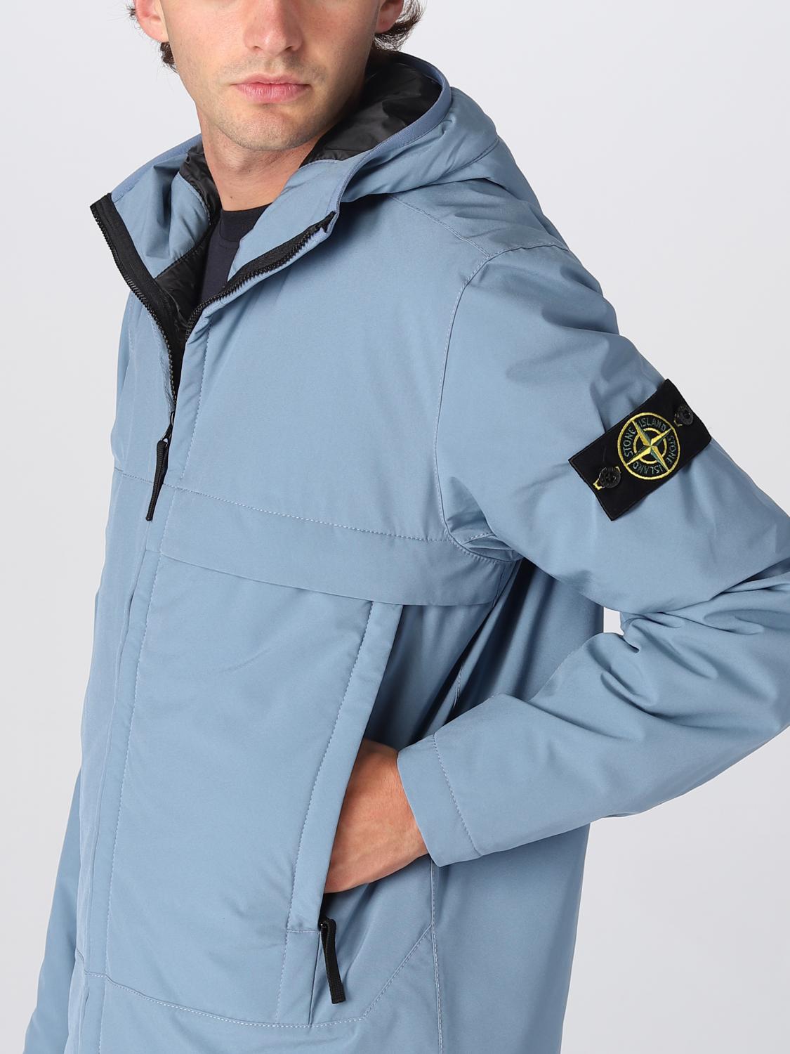STONE ISLAND КУРТКА: Куртка Мужское Stone Island, Сизый - Img 5