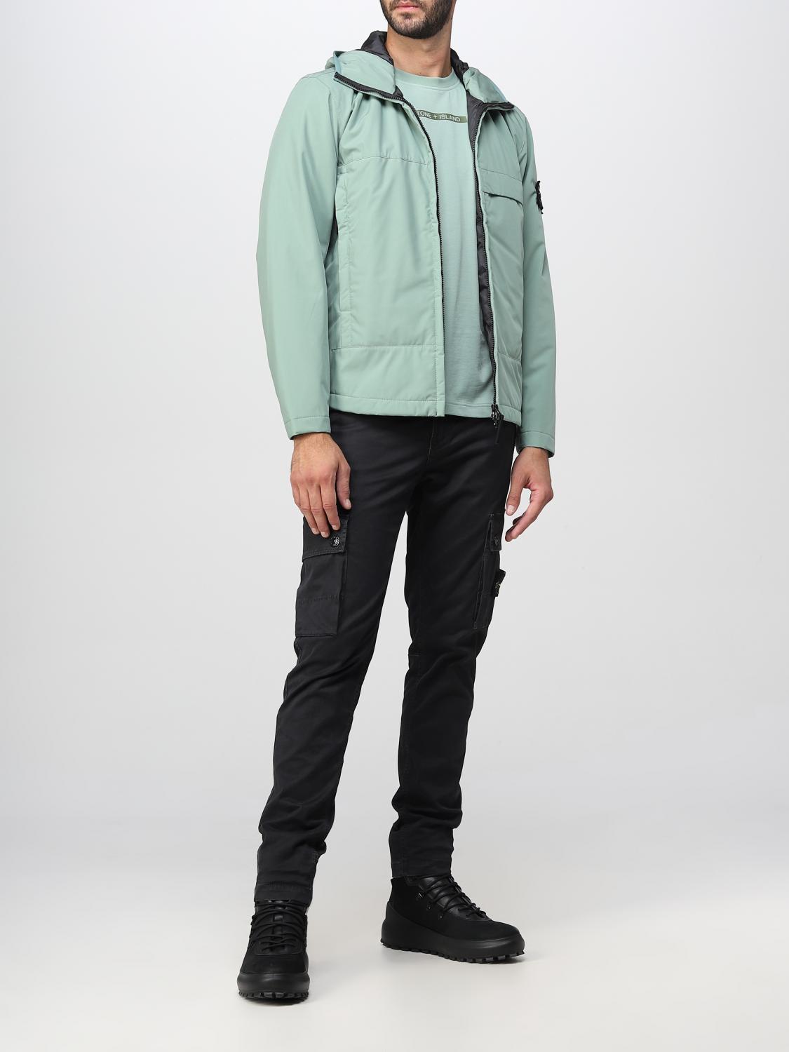 STONE ISLAND КУРТКА: Куртка Мужское Stone Island, Светло-Зеленый - Img 2