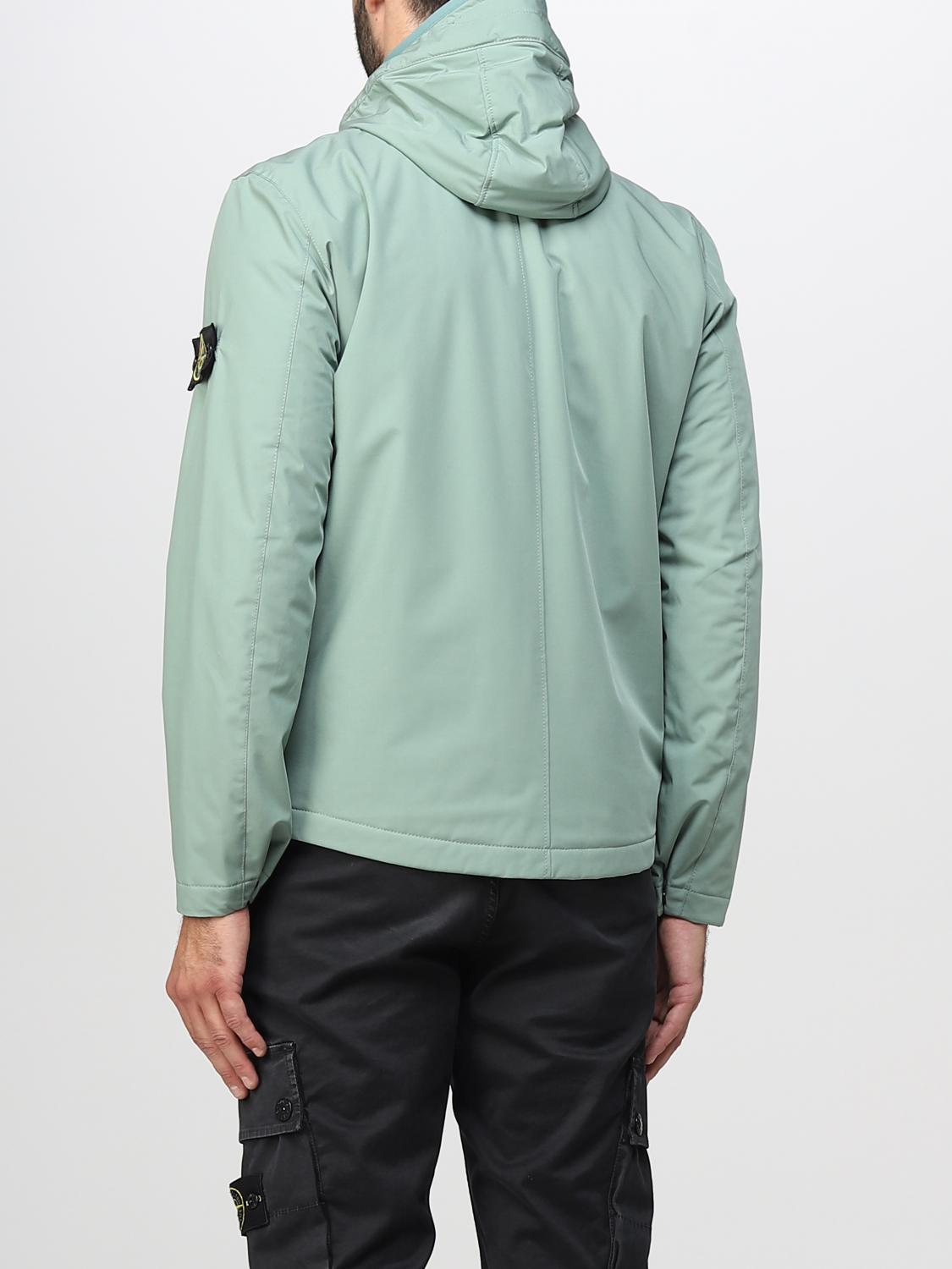 STONE ISLAND КУРТКА: Куртка Мужское Stone Island, Светло-Зеленый - Img 3