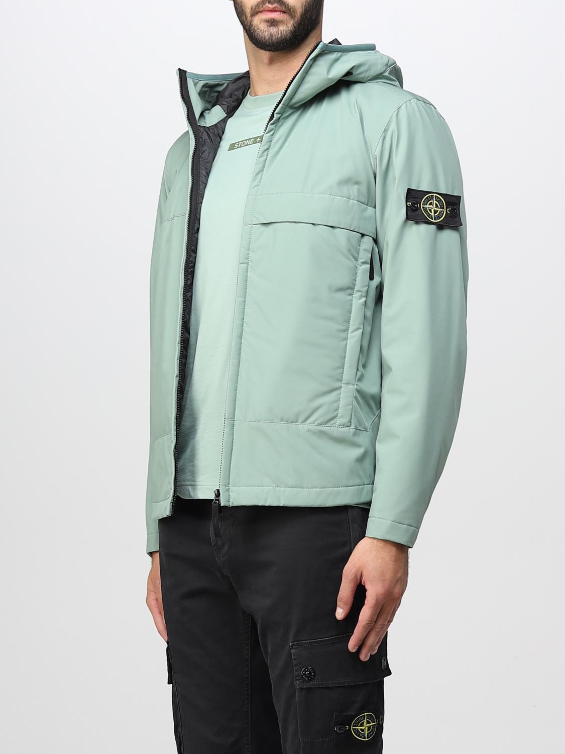 STONE ISLAND КУРТКА: Куртка Мужское Stone Island, Светло-Зеленый - Img 4