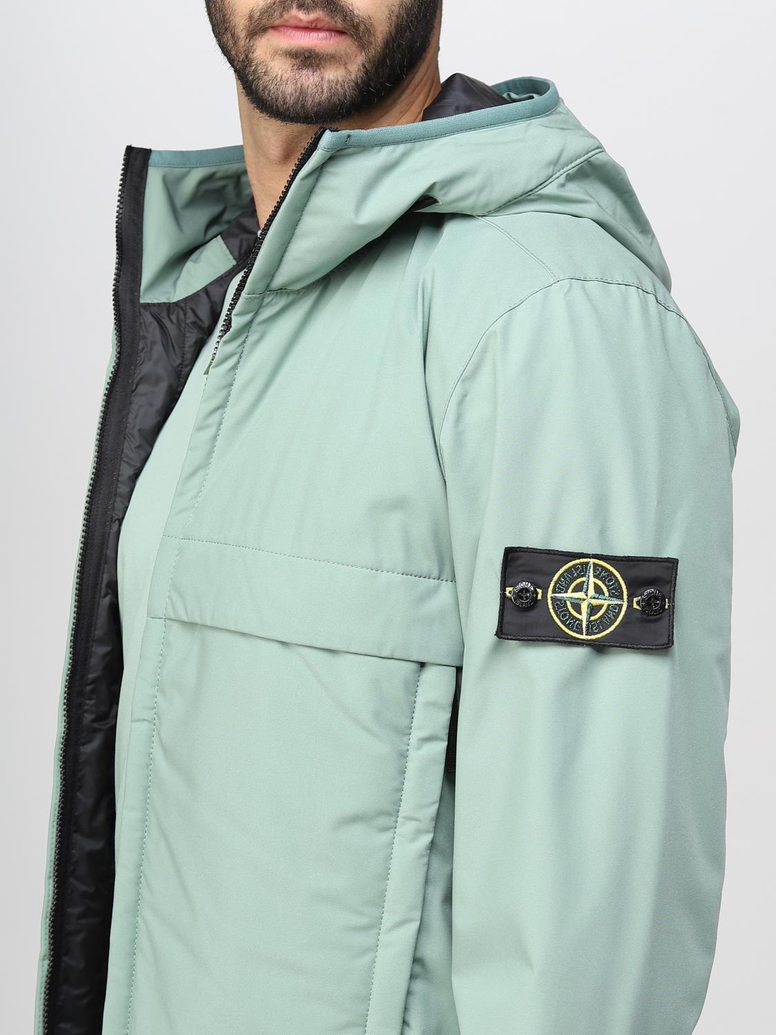 STONE ISLAND КУРТКА: Куртка Мужское Stone Island, Светло-Зеленый - Img 5