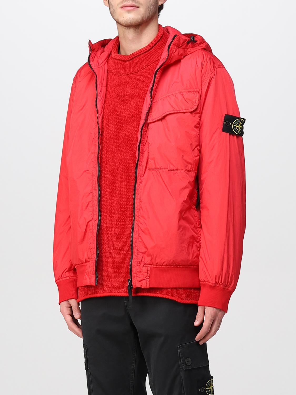 STONE ISLAND JACKET: Jacket men Stone Island, Red - Img 4