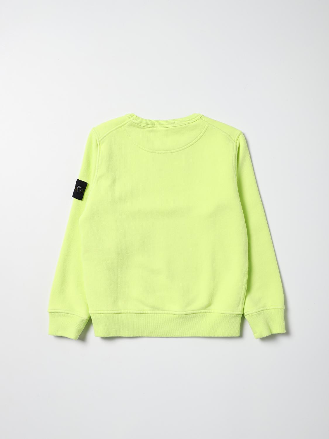 STONE ISLAND JUNIOR PULLOVER: Stone Island Junior Jungen Pullover, Gelb - Img 2