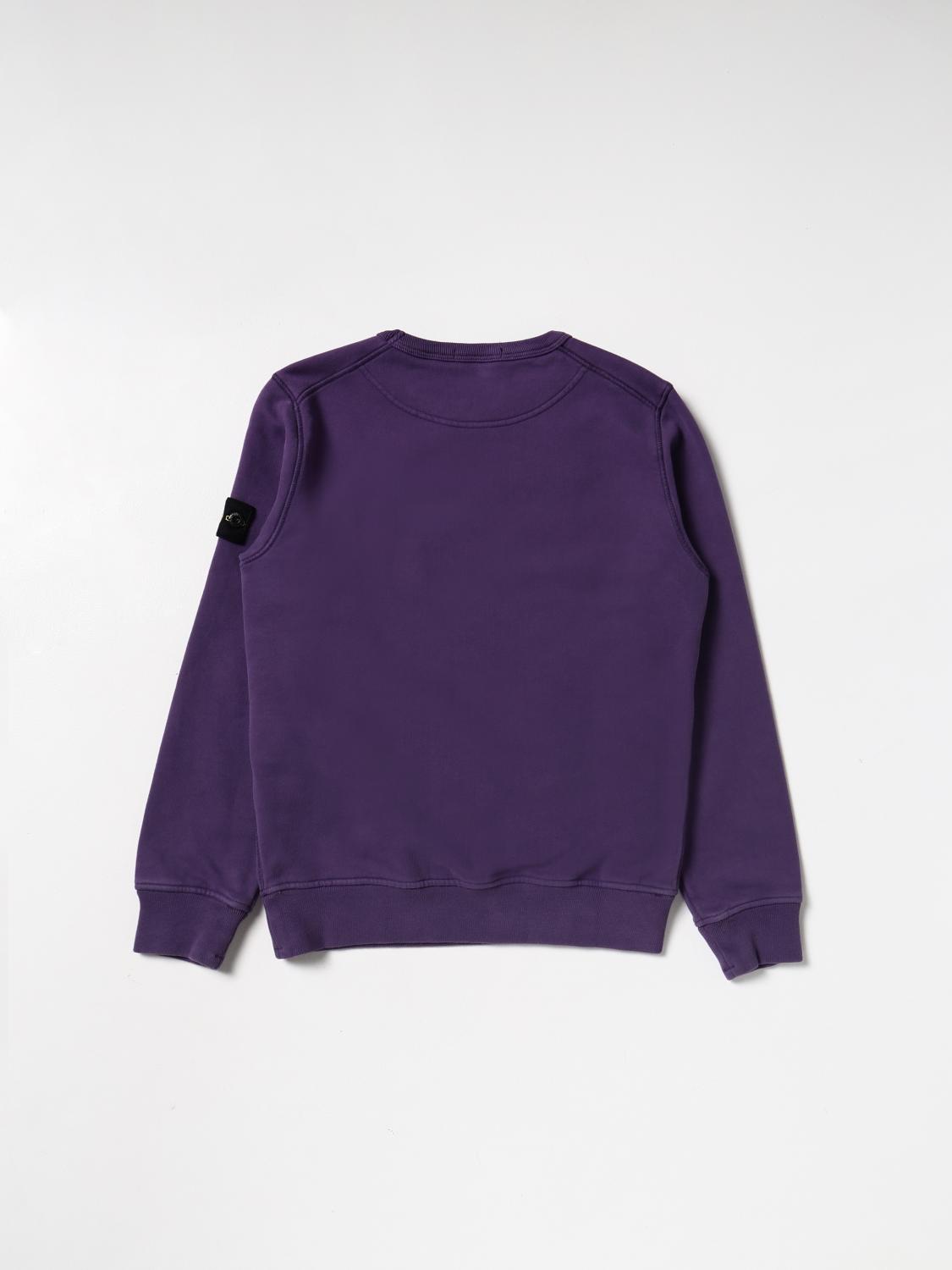 STONE ISLAND JUNIOR PULLOVER: Stone Island Junior Jungen Pullover, Pink - Img 2