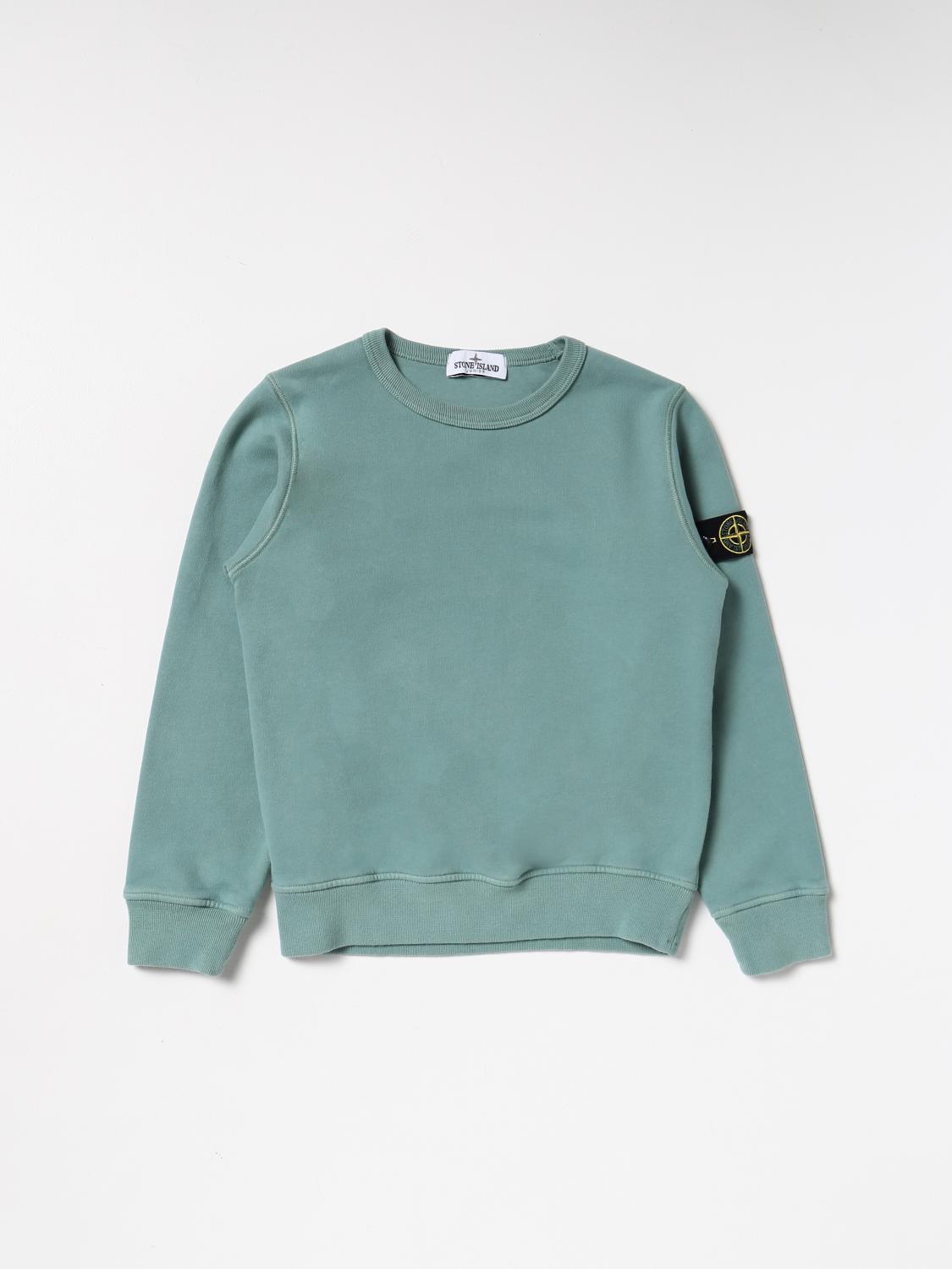 STONE ISLAND JUNIOR PULLOVER: Stone Island Junior Jungen Pullover, Sand - Img 1