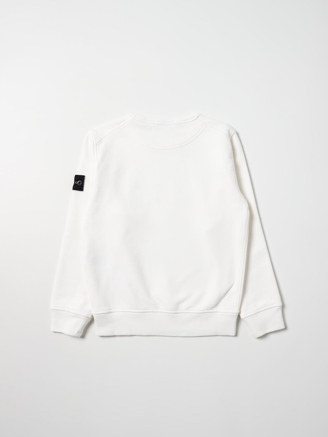STONE ISLAND JUNIOR PULLOVER: Stone Island Junior Jungen Pullover, Natural - Img 2