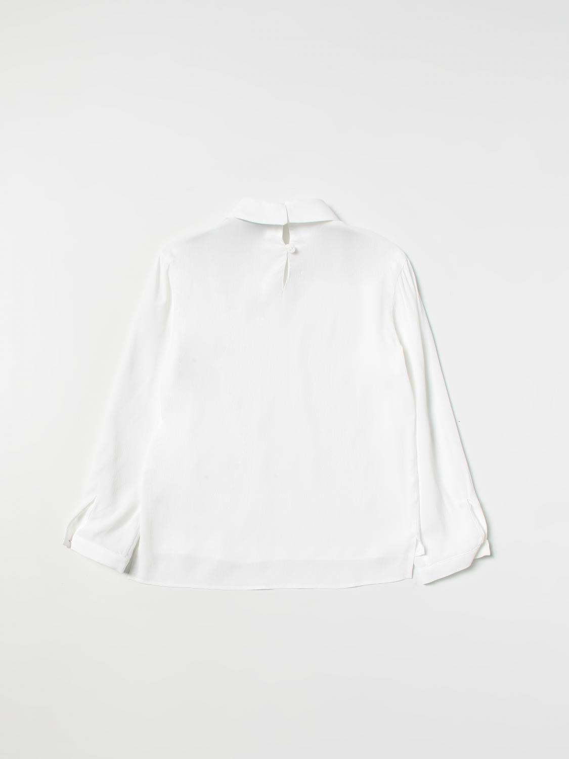 SIMONETTA CAMISA: Camisa niños Simonetta, Blanco - Img 2