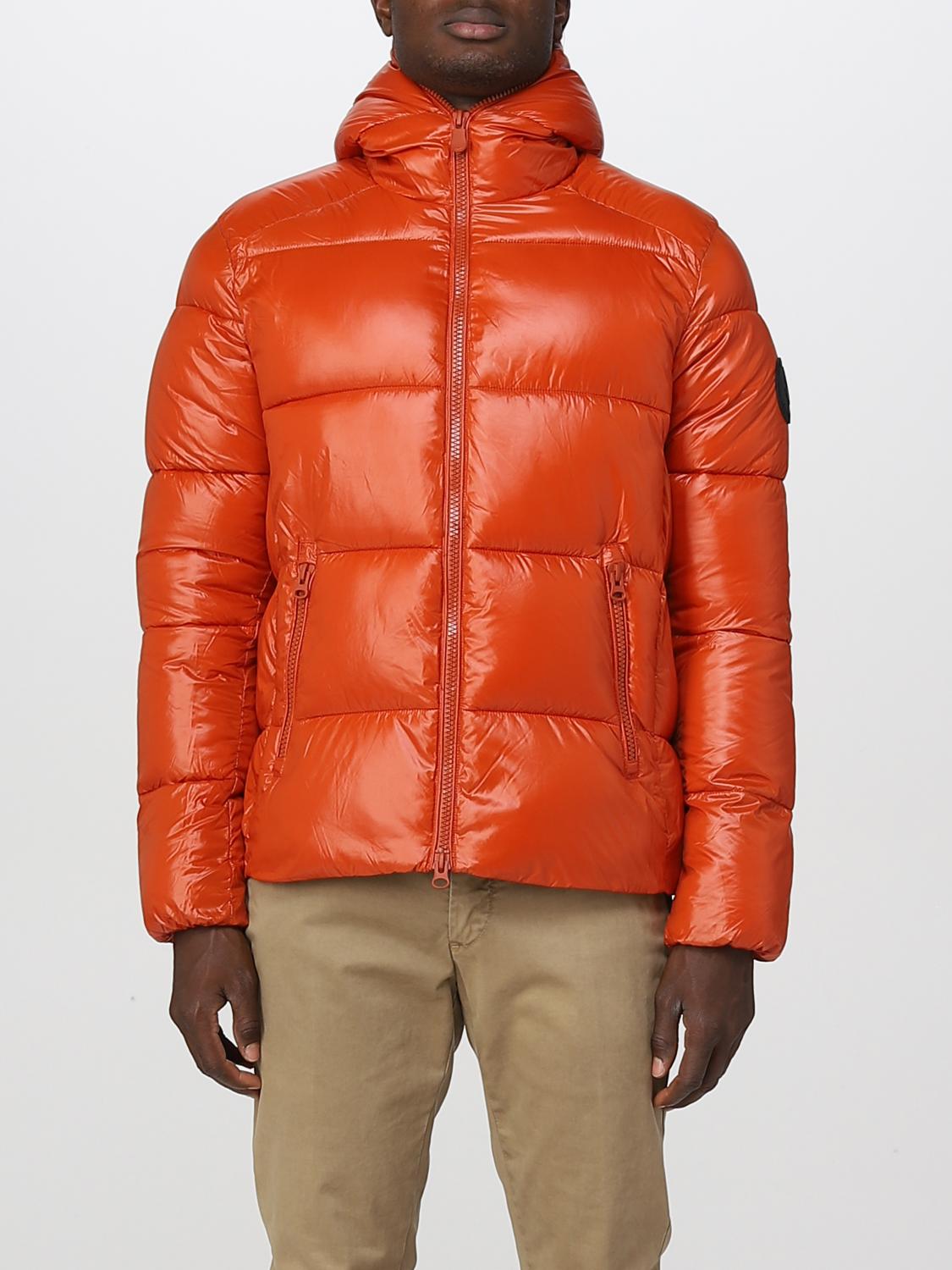 SAVE THE DUCK JACKE: Save The Duck Herren Jacke, Orange - Img 1