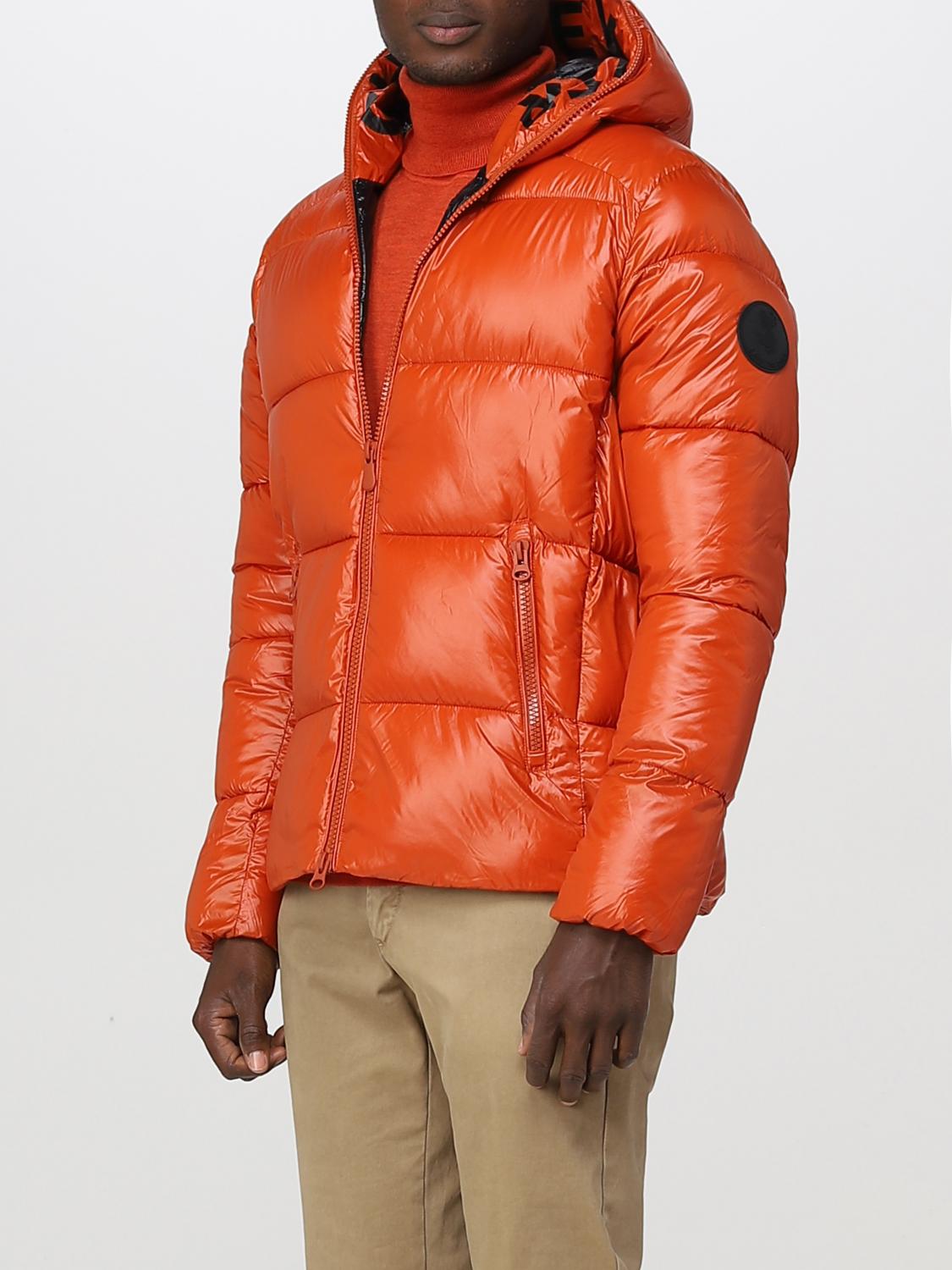 SAVE THE DUCK JACKE: Save The Duck Herren Jacke, Orange - Img 3