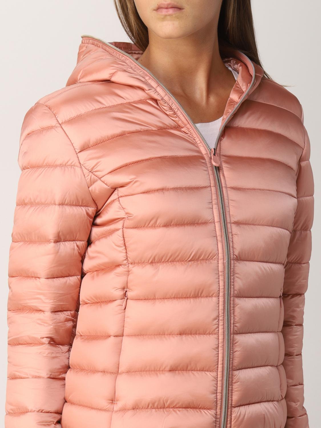 SAVE THE DUCK CHAQUETA: Chaqueta mujer Save The Duck, Rosa - Img 4