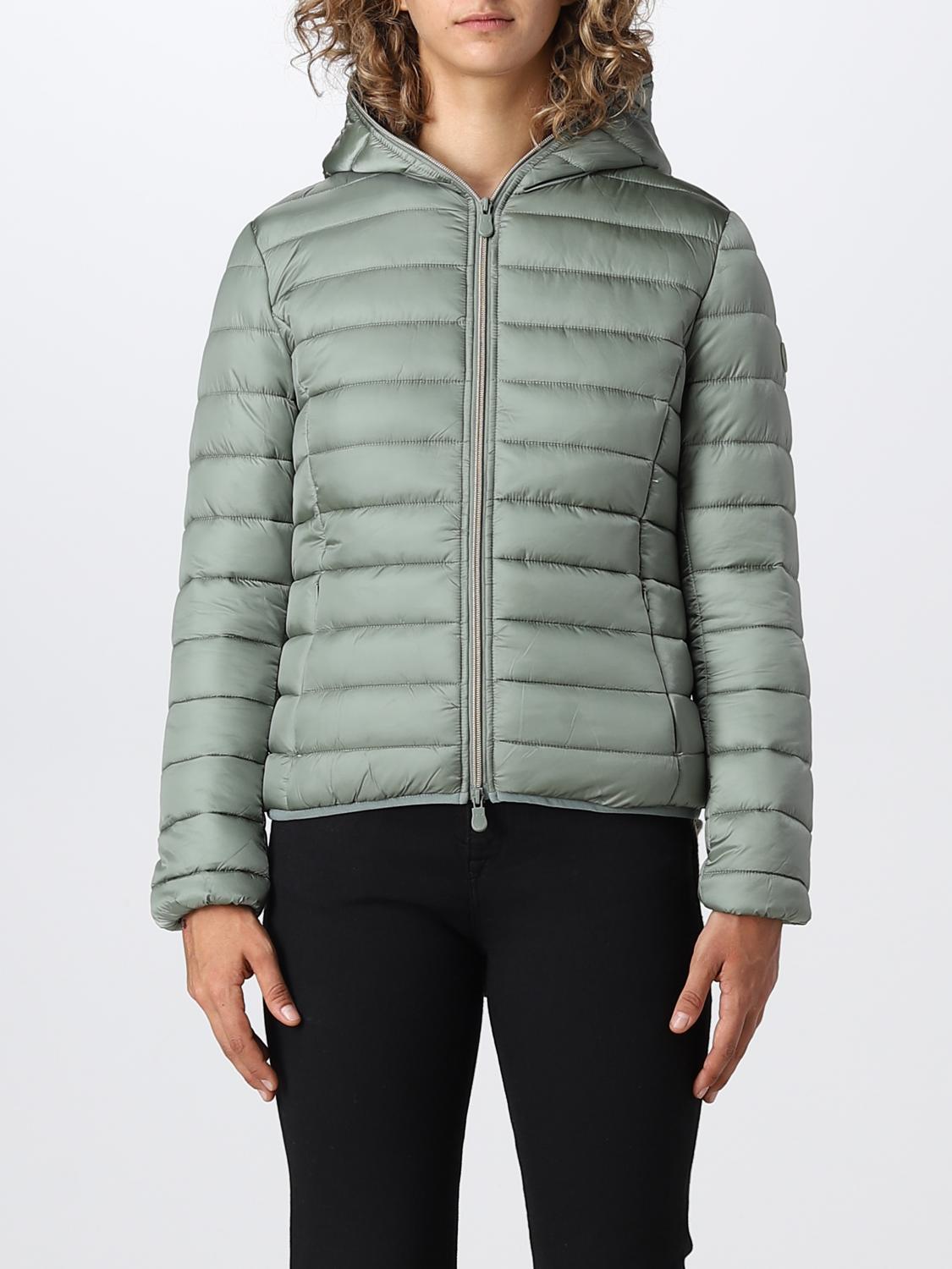 SAVE THE DUCK CHAQUETA: Chaqueta mujer Save The Duck, Verde - Img 1