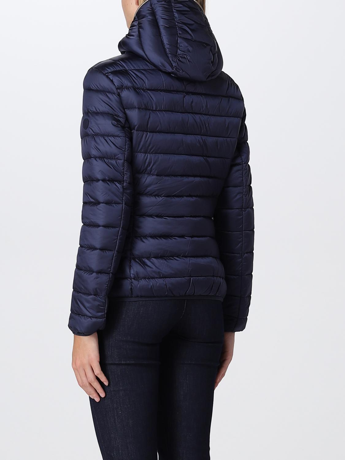 SAVE THE DUCK CHAQUETA: Chaqueta mujer Save The Duck, Azul Oscuro 1 - Img 2