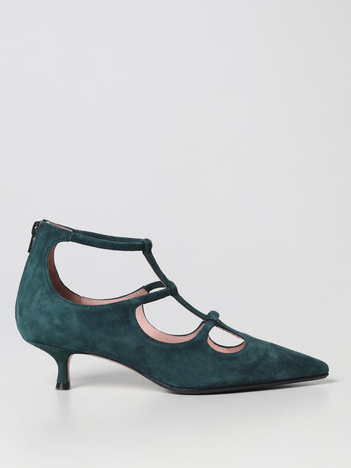 ANNA F.: Décolleté Listini in pelle - Verde | Scarpe Con Tacco Anna F ...
