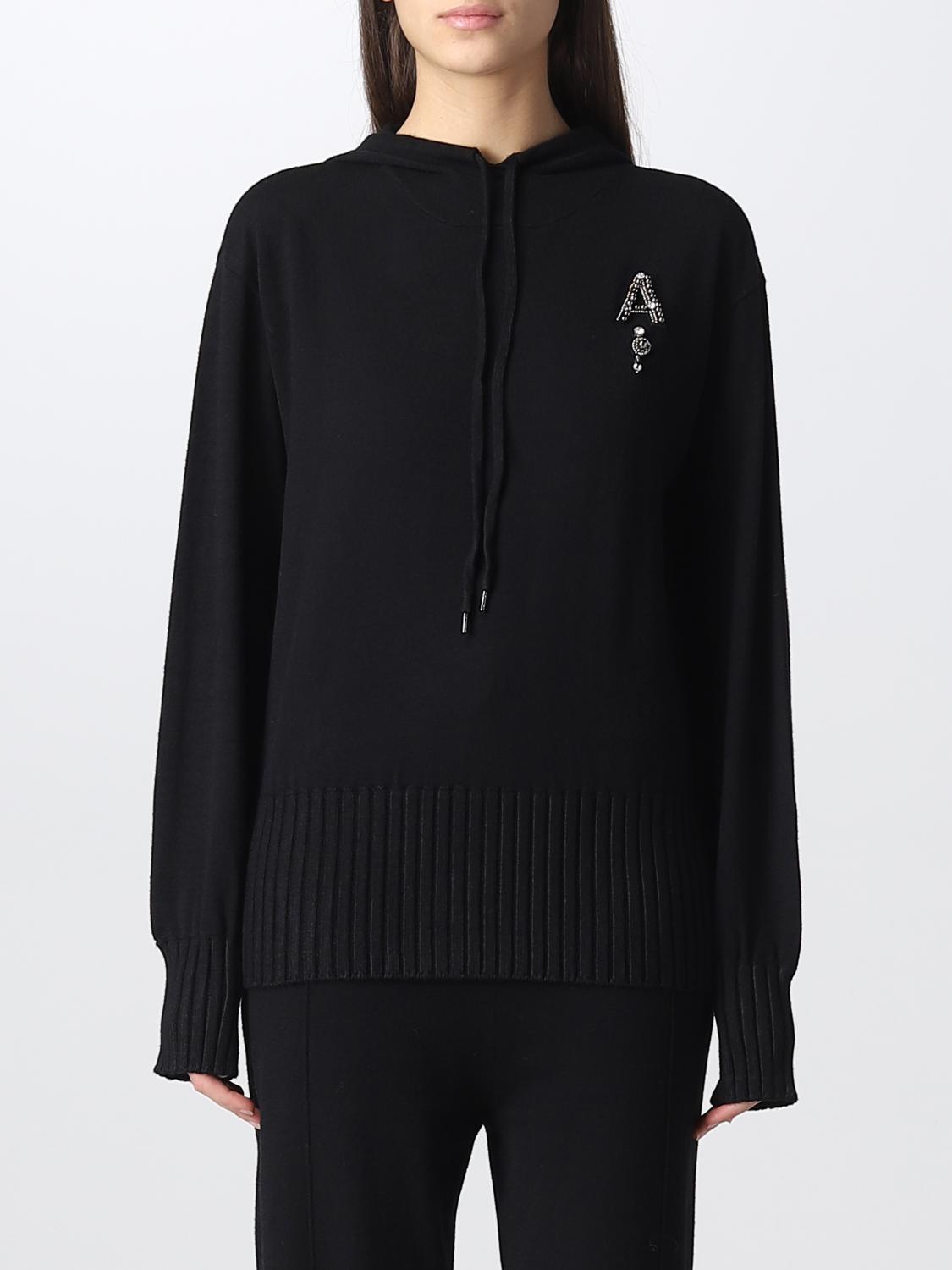 TWINSET ACTITUDE PULLOVER: Pullover damen Twinset - Actitude, Schwarz - Img 1