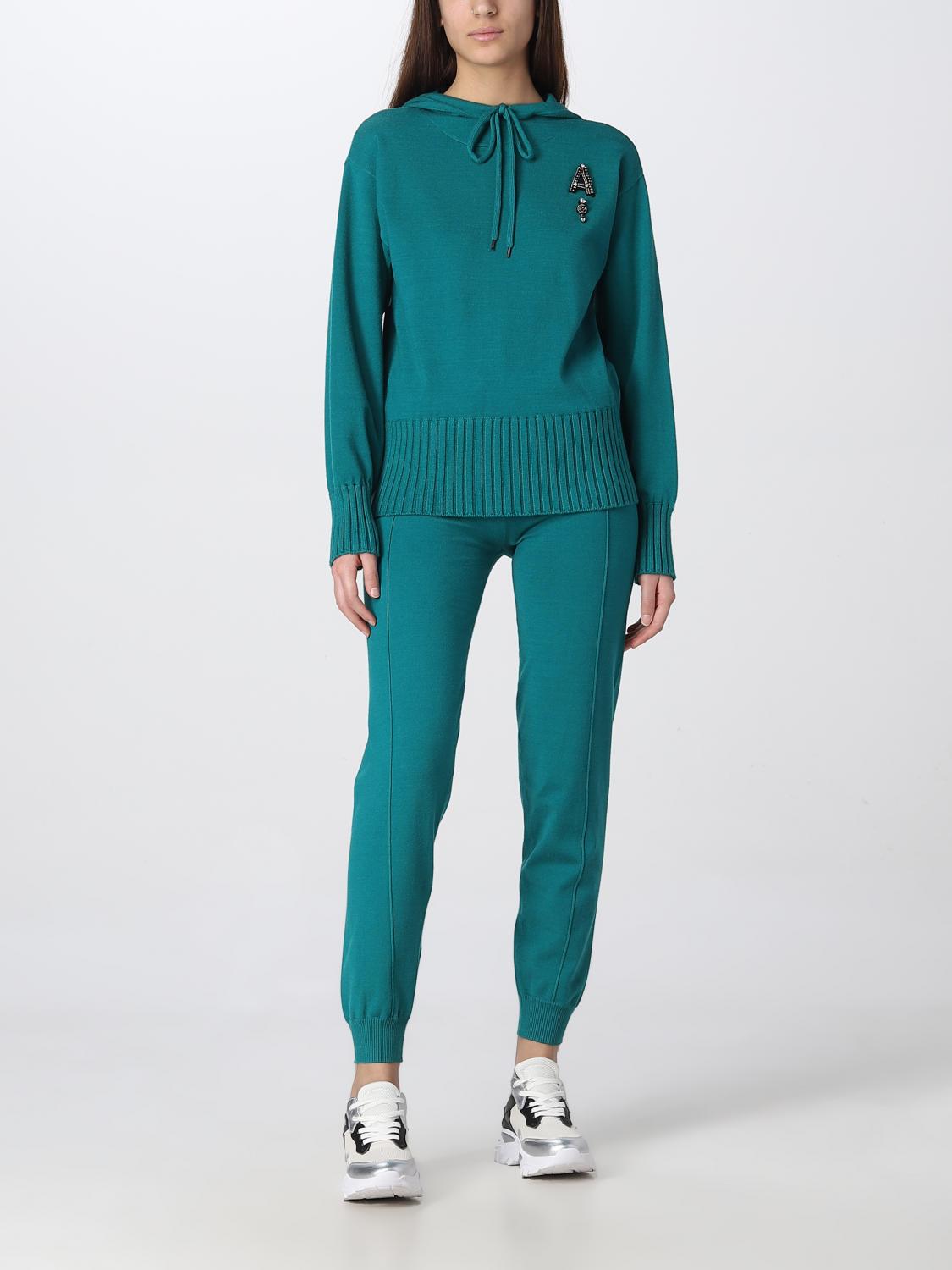 TWINSET ACTITUDE PULL: Pull femme Twinset - Actitude, Vert - Img 2