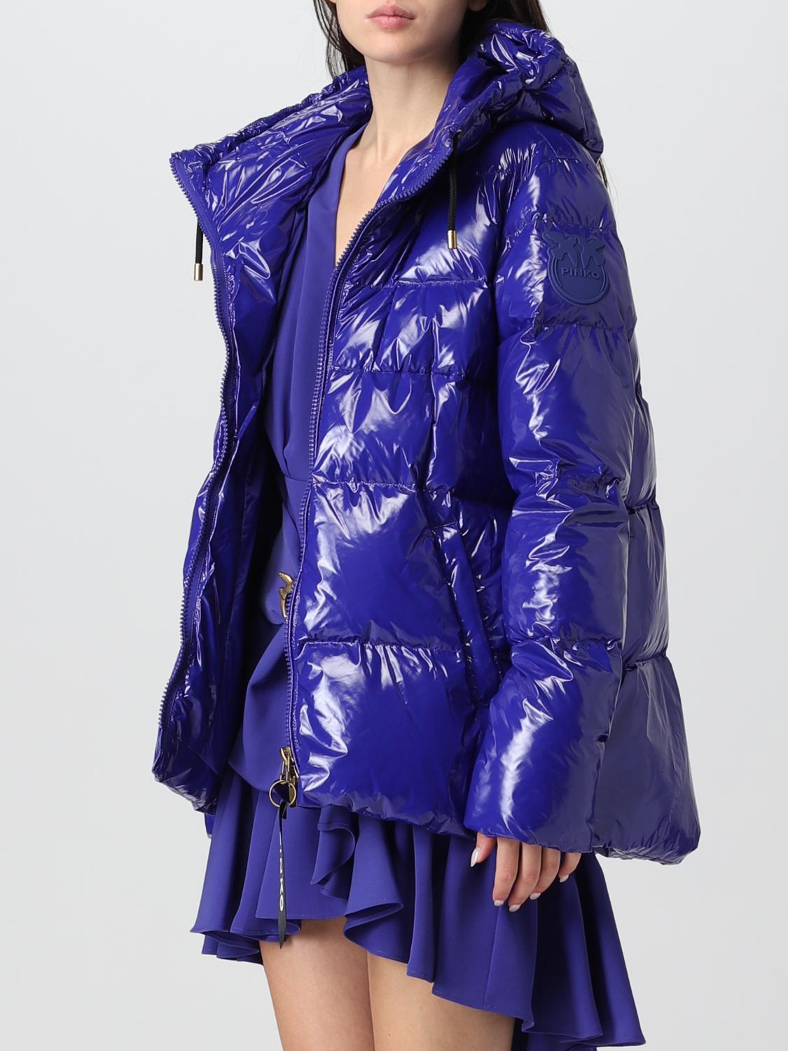PINKO CHAQUETA: Chaqueta mujer Pinko, Azul Oscuro - Img 3
