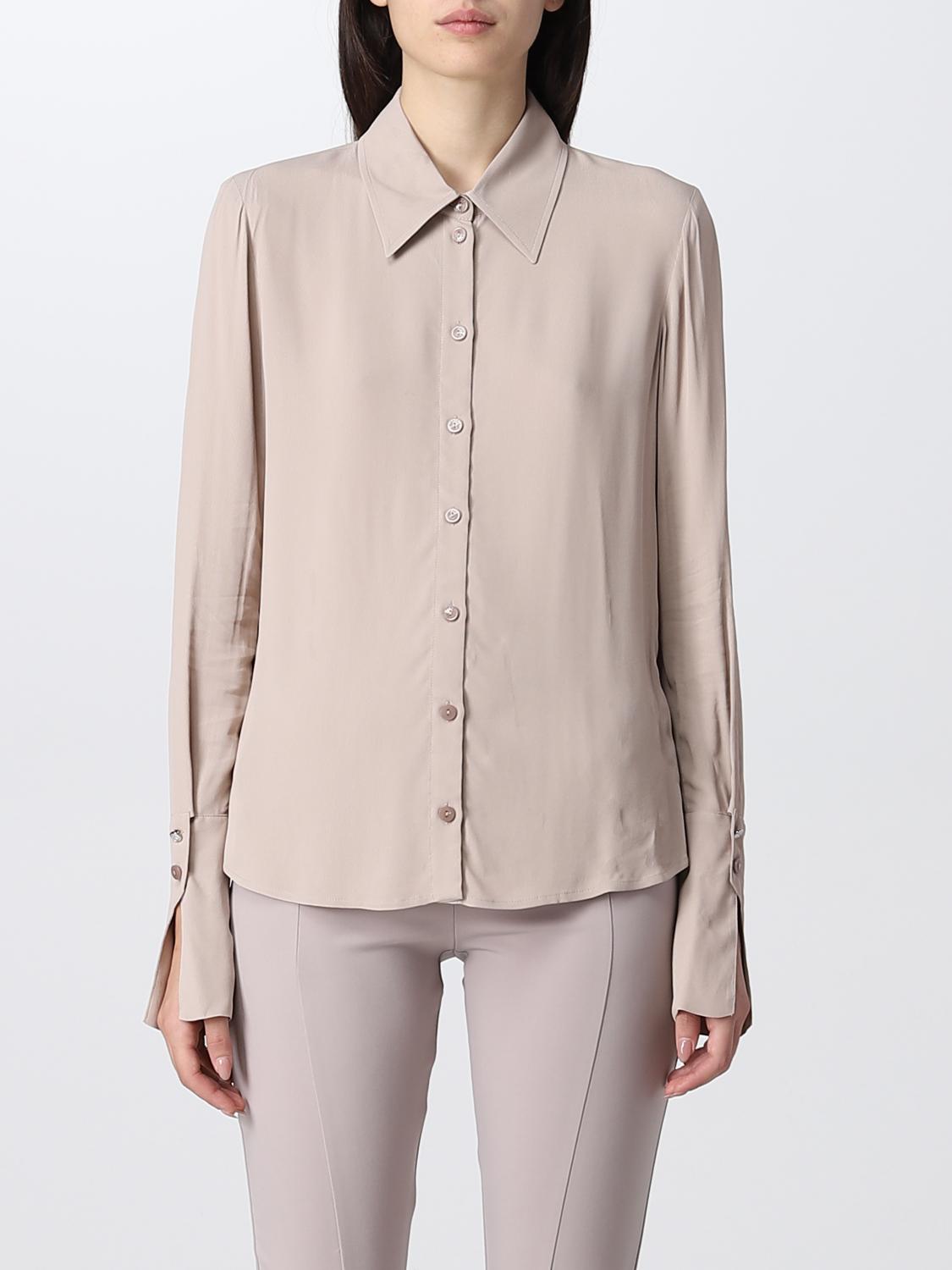 PATRIZIA PEPE SHIRT CHIFFON RUFFLE DETAIL   8C0606/A060-K103