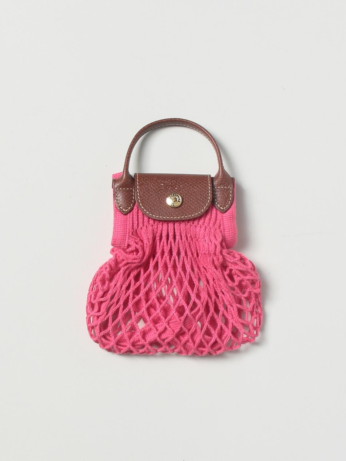 トートバッグ Longchamp SS25 LE PLIAGE FILET MINI BAG (10139 HVH061) Le Pliage Filet XS Mesh bag Black - Canvas | Longchamp US