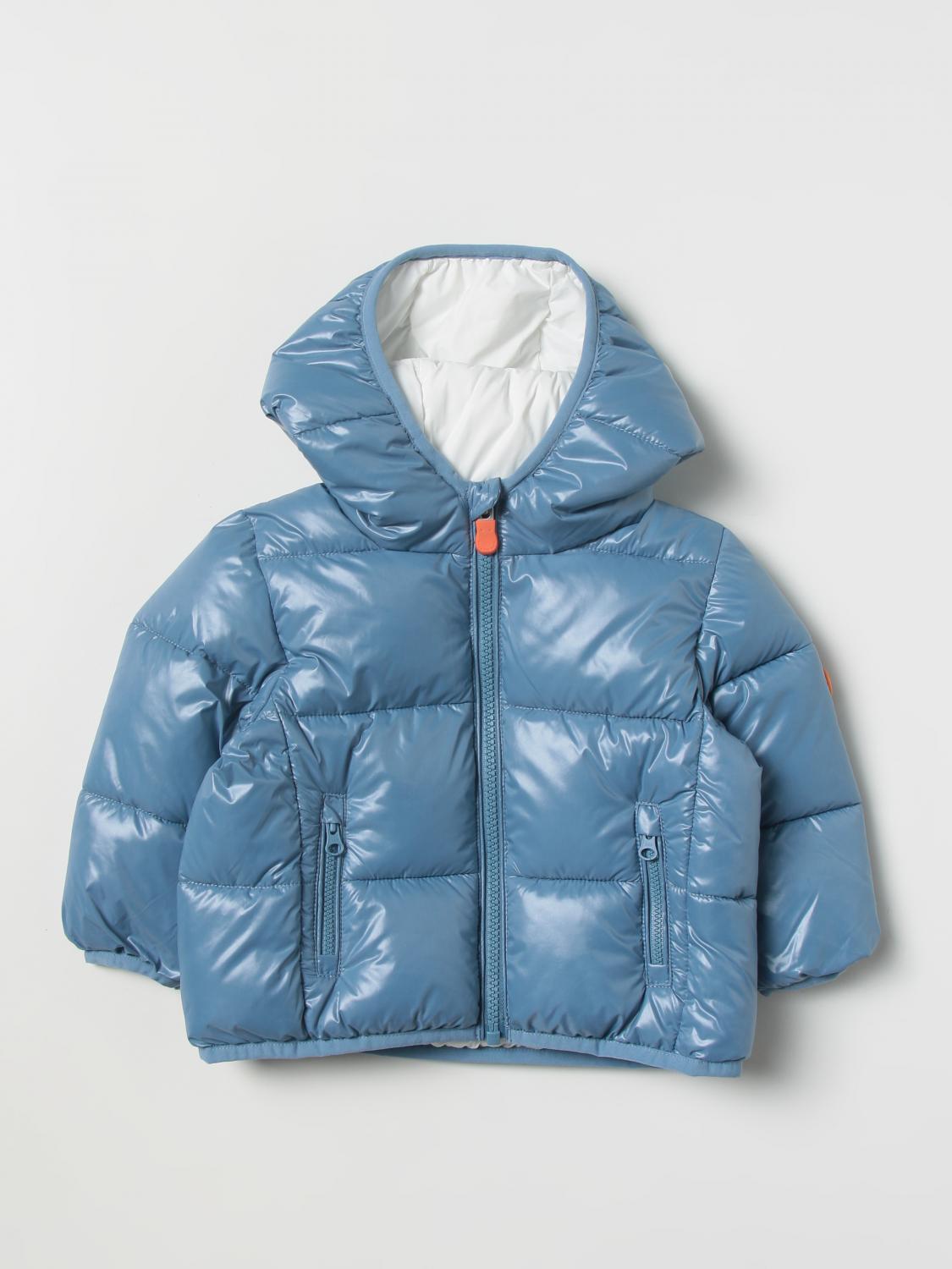 SAVE THE DUCK JACKET: Jacket kids Save The Duck, Gnawed Blue - Img 1