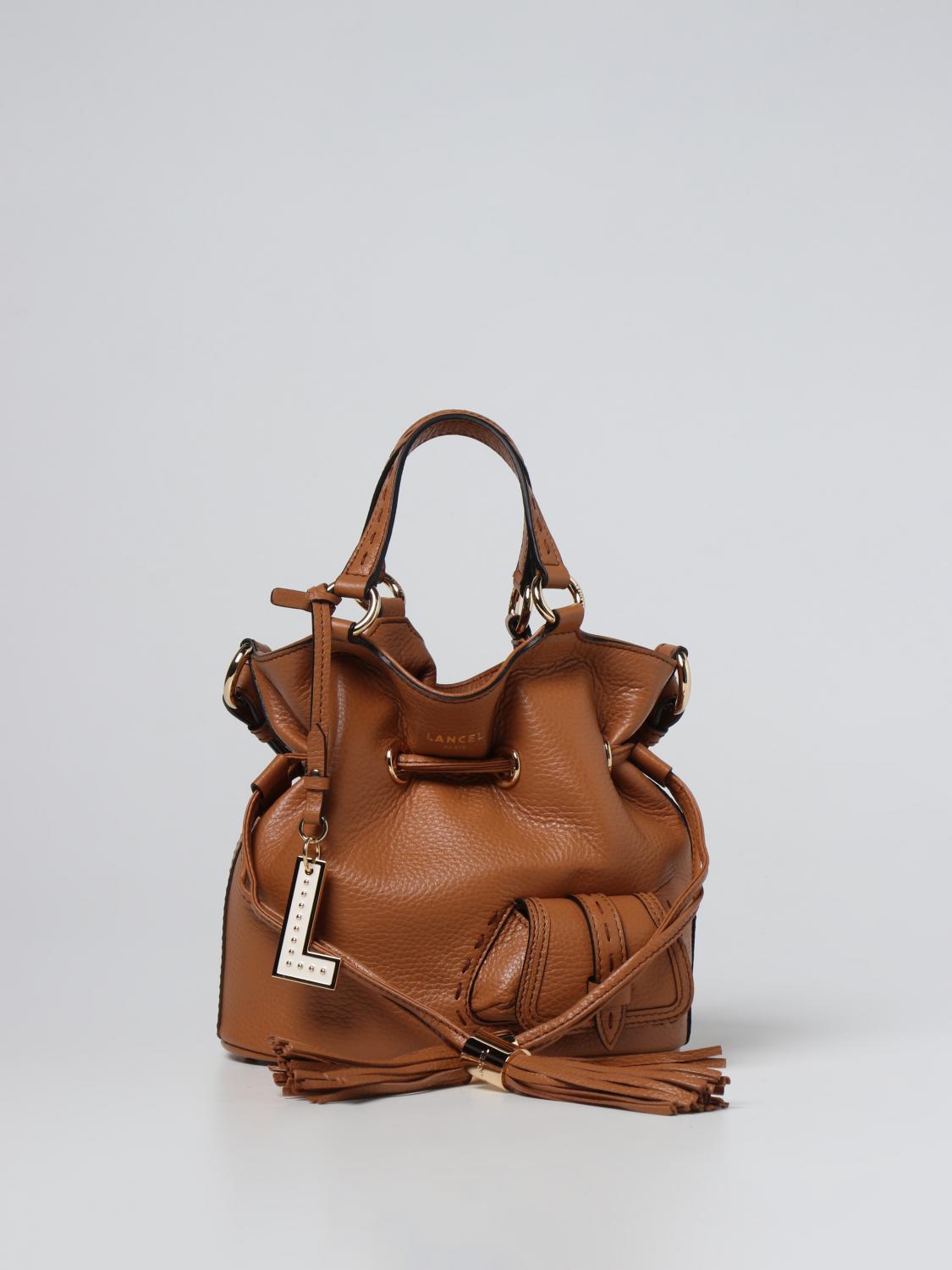 ショルダーバッグ・ポシェット LANCEL Woman Shoulder bag Camel A10109 20 LANCEL: Shoulder bag women - Camel | Lancel shoulder bag
