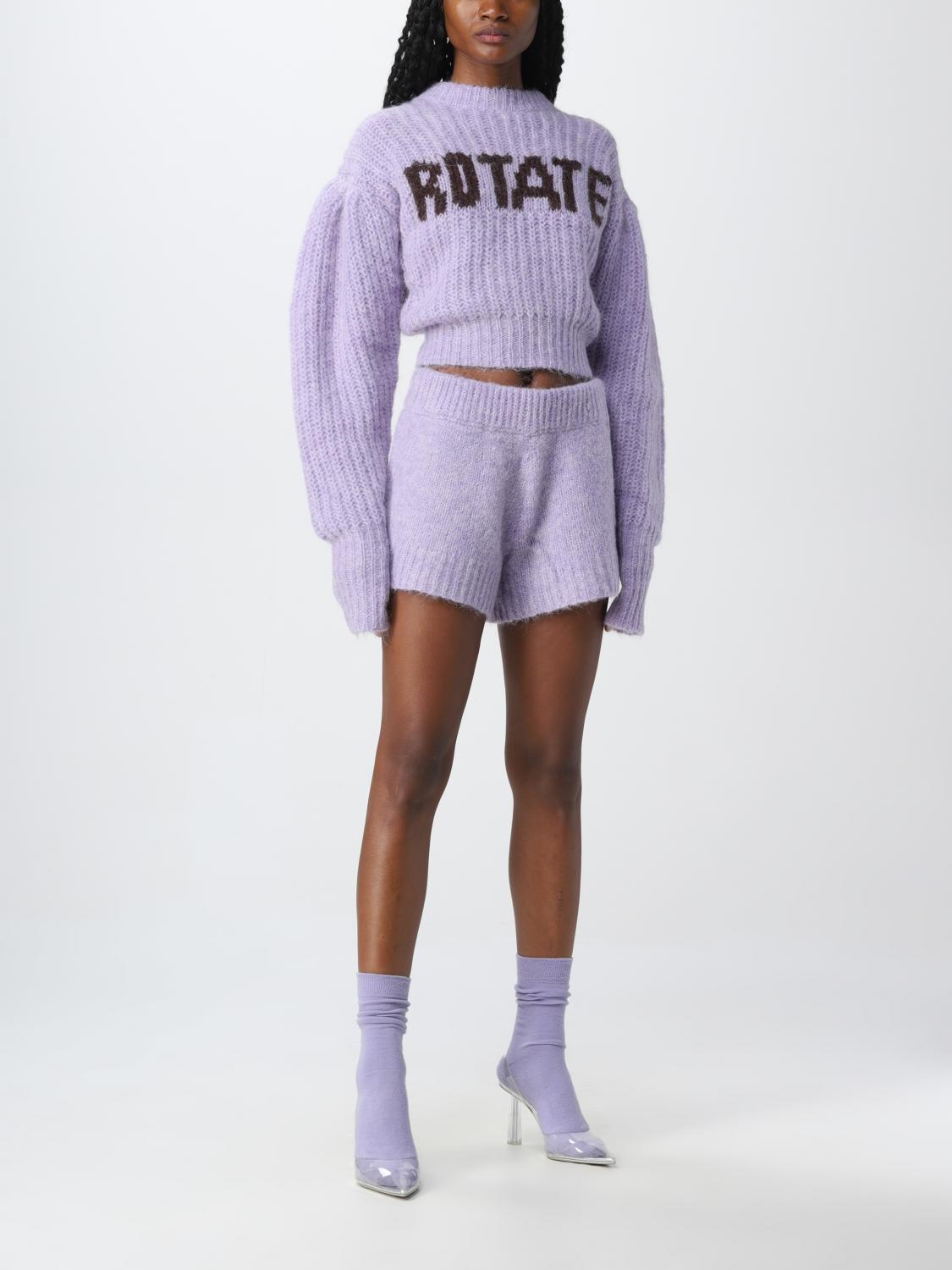 ROTATE PULL: Pull femme Rotate, Lilas - Img 2