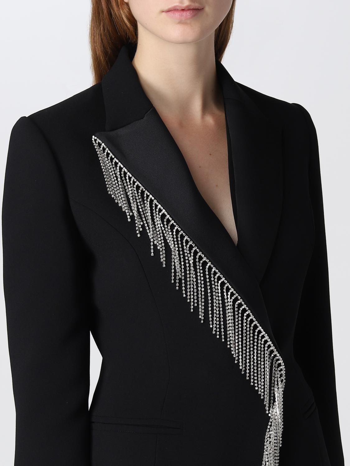 SIMONA CORSELLINI BLAZER: Blazer women Simona Corsellini, Black - Img 5