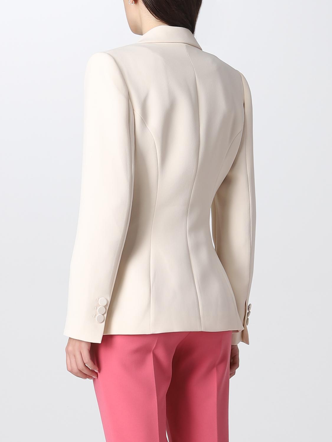 SIMONA CORSELLINI BLAZER: Blazer donna simona corsellini, Avorio - Img 2