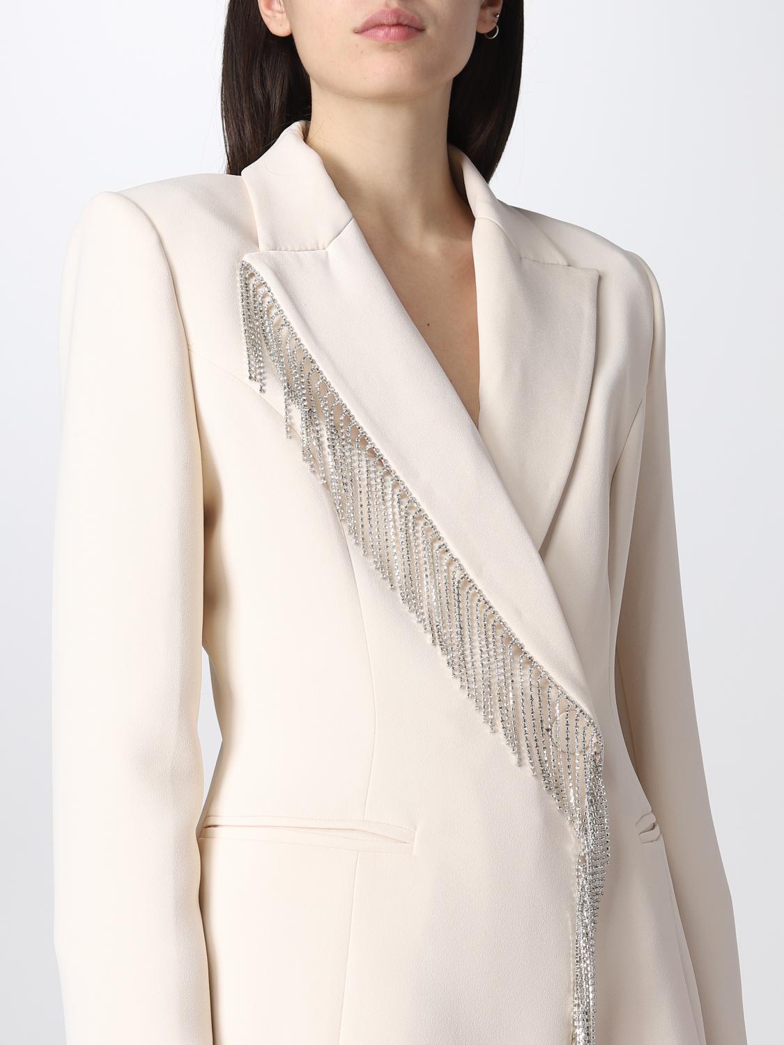 SIMONA CORSELLINI BLAZER: Blazer donna simona corsellini, Avorio - Img 4