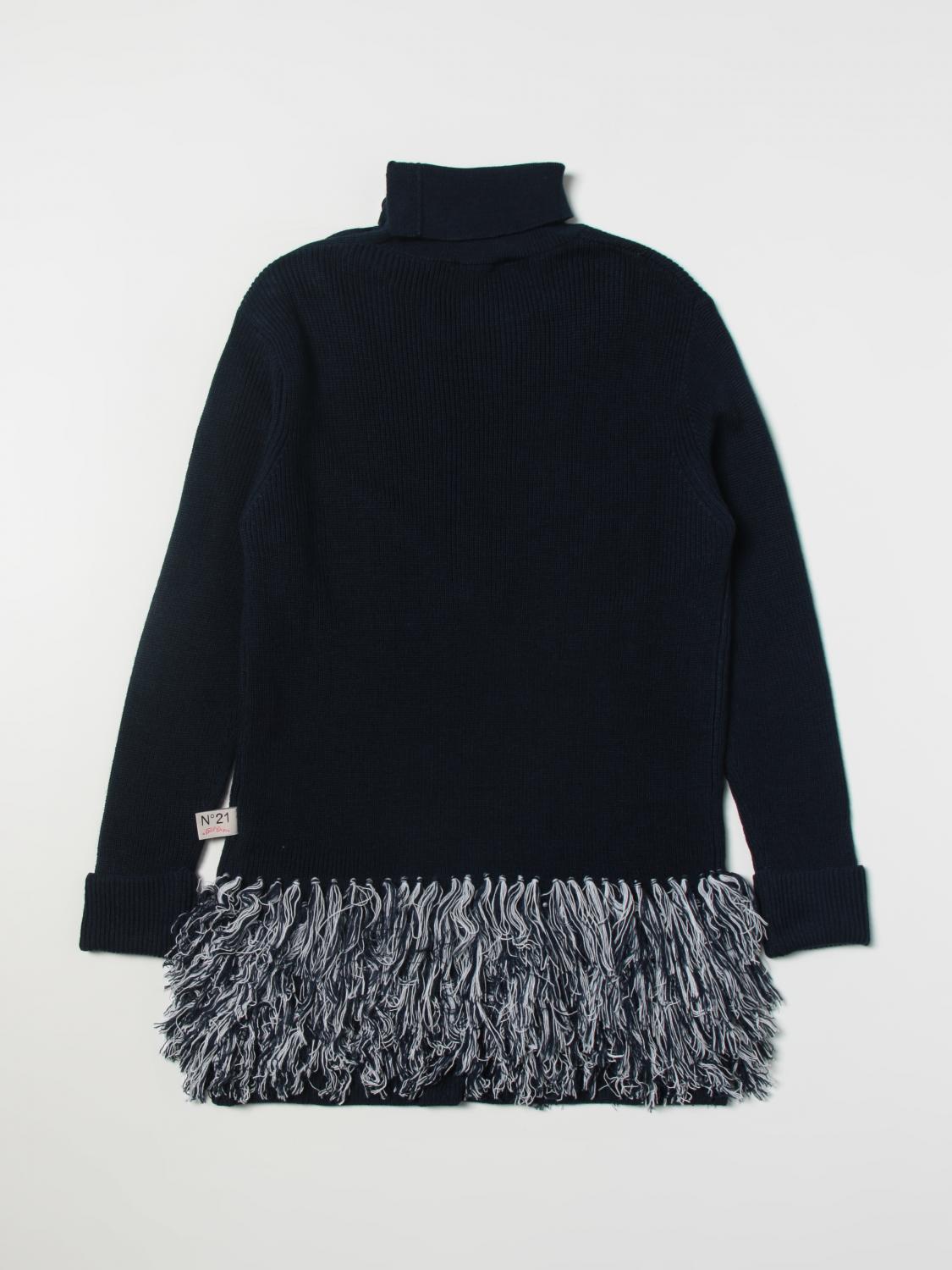 N° 21 VESTIDO: Vestido niños N° 21, Azul Oscuro - Img 2