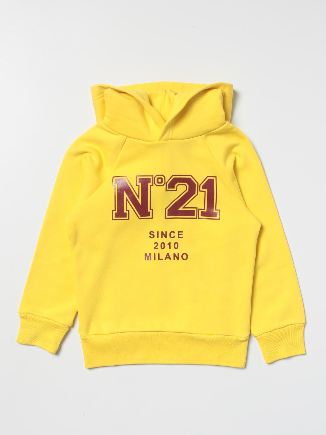 N° 21 PULLOVER: N° 21 Jungen Pullover, Gelb - Img 1