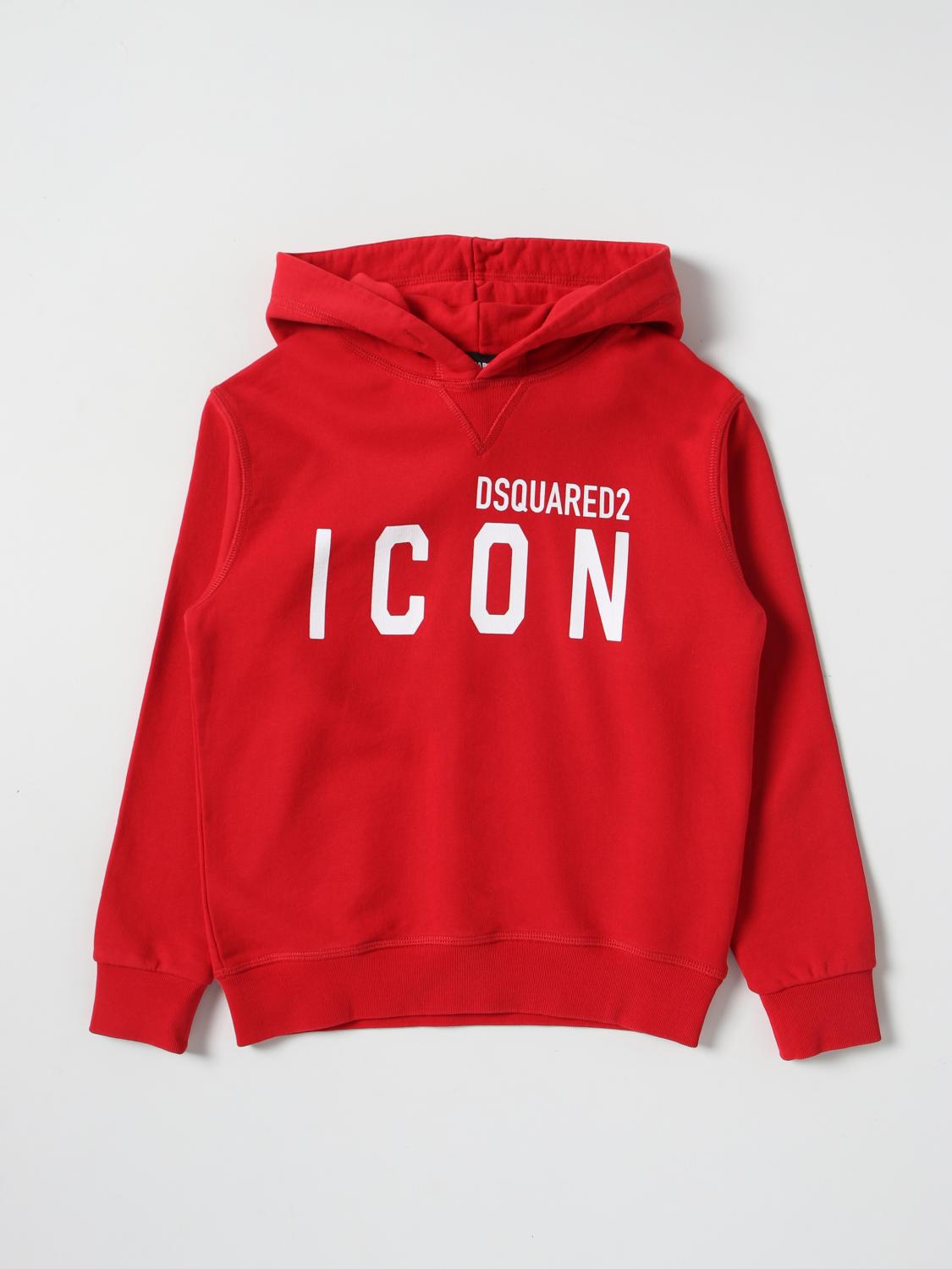 DSQUARED2 PULL: Pull enfant Dsquared2 Junior, Rouge - Img 1