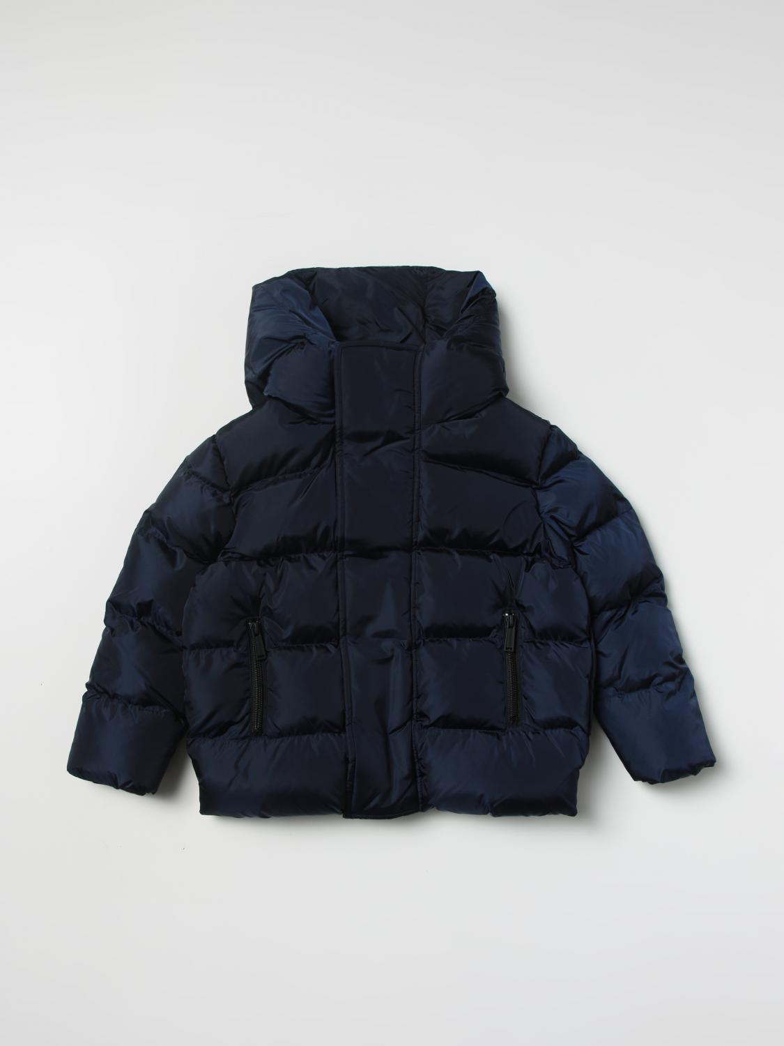 DSQUARED2 JACKET: Jacket kids Dsquared2 Junior, Blue - Img 1