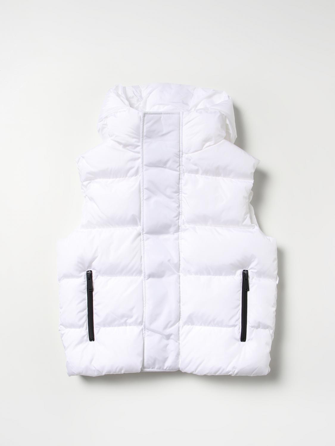 DSQUARED2 GILET: Veste enfant Dsquared2 Junior, Blanc - Img 1