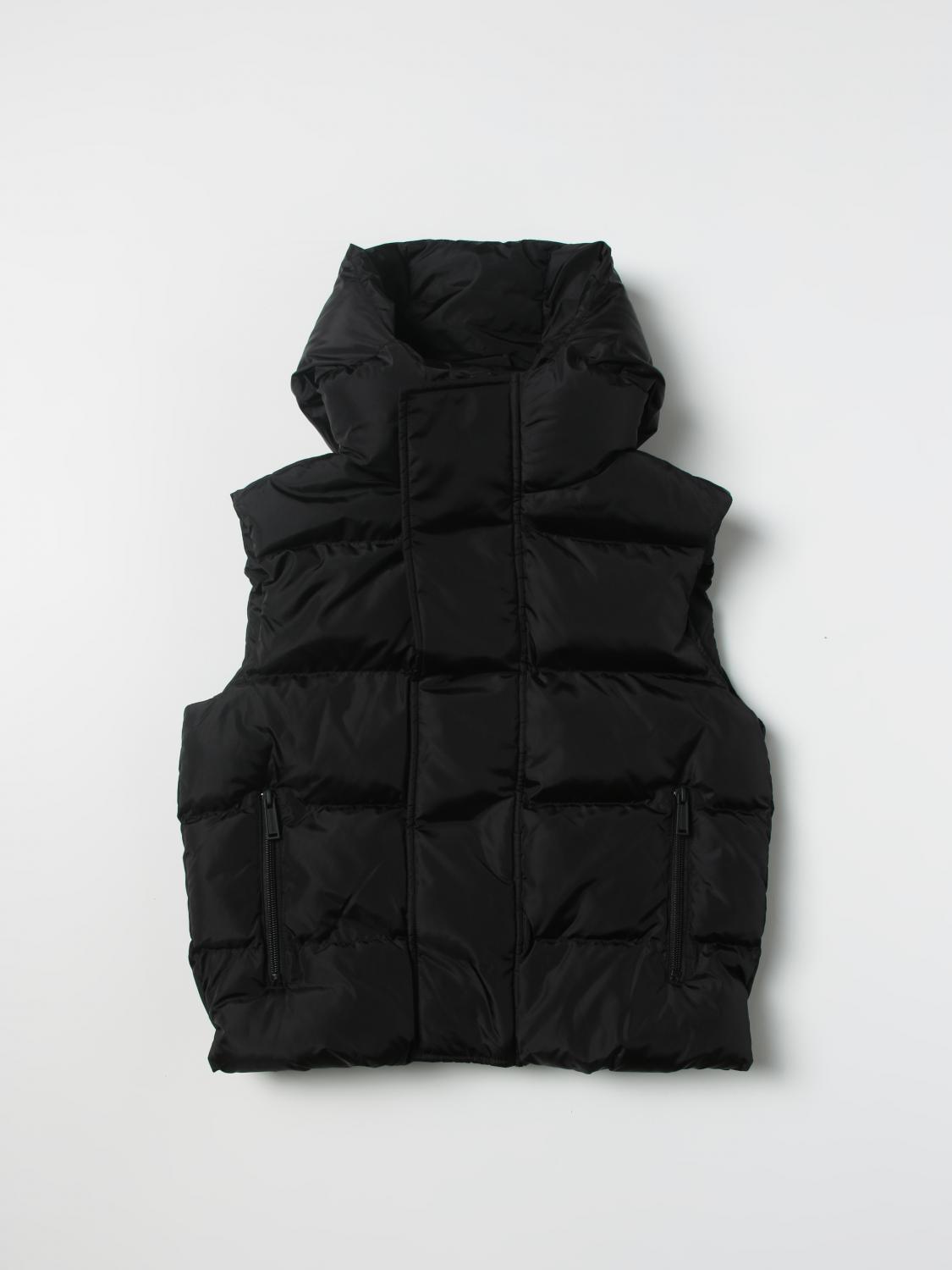 DSQUARED2 CHALECO: Chaqueta niños Dsquared2 Junior, Negro - Img 1