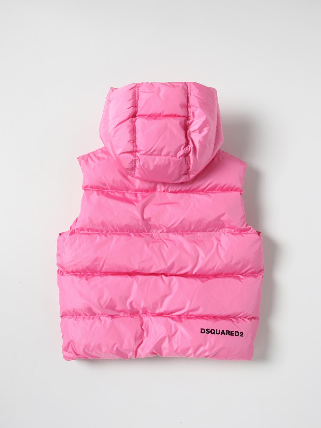 DSQUARED2 CHALECO: Chaqueta niños Dsquared2 Junior, Rosa - Img 2