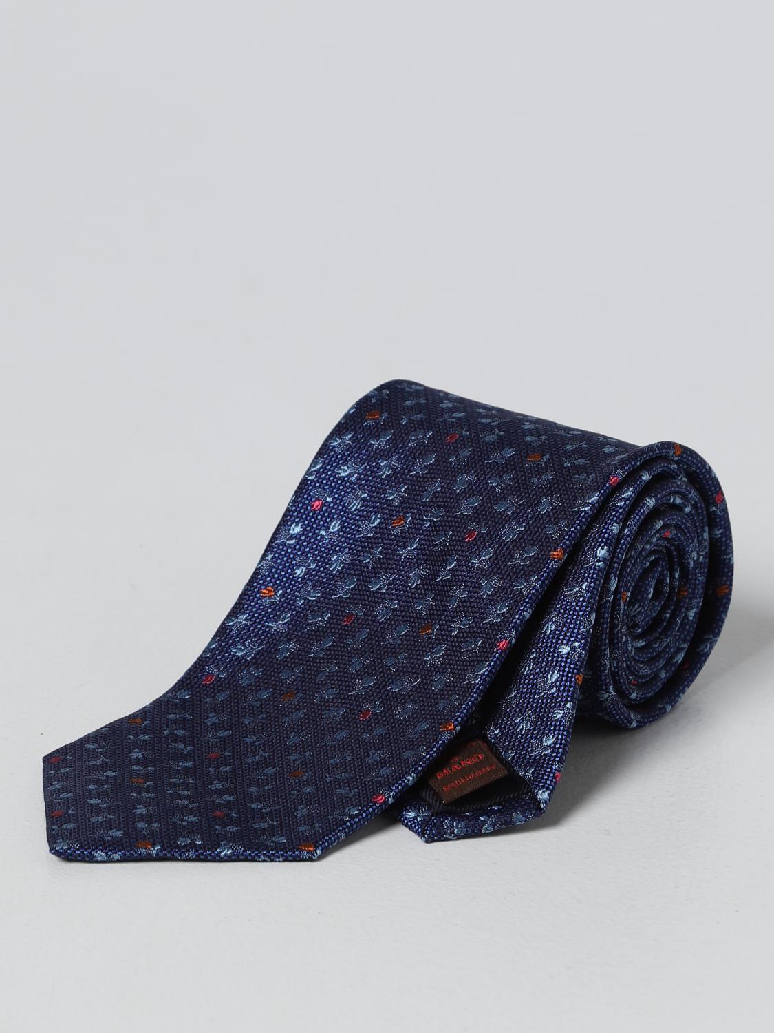 FIORIO CRAVATTA: Cravatta Fiorio in seta, Azzurro - Img 1