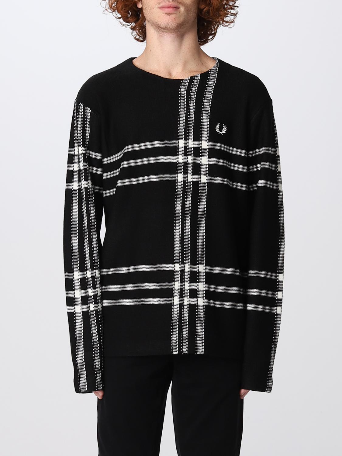 FRED PERRY SWEATER: Sweater men Fred Perry, Black - Img 1