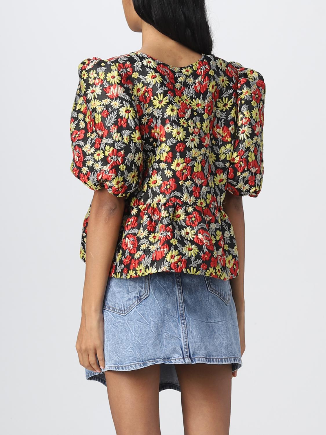 GANNI TOP: Ganni jacquard top, Multicolor - Img 3